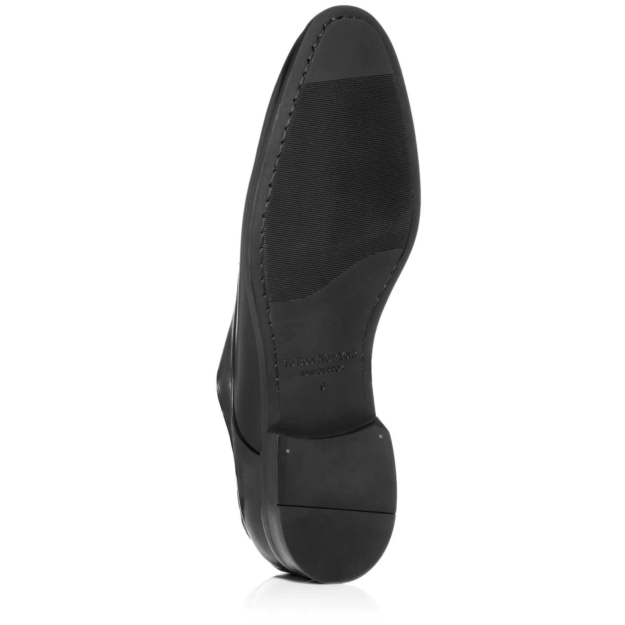 Parsons Black Calf Leather Derby Oxford by To Boot New York