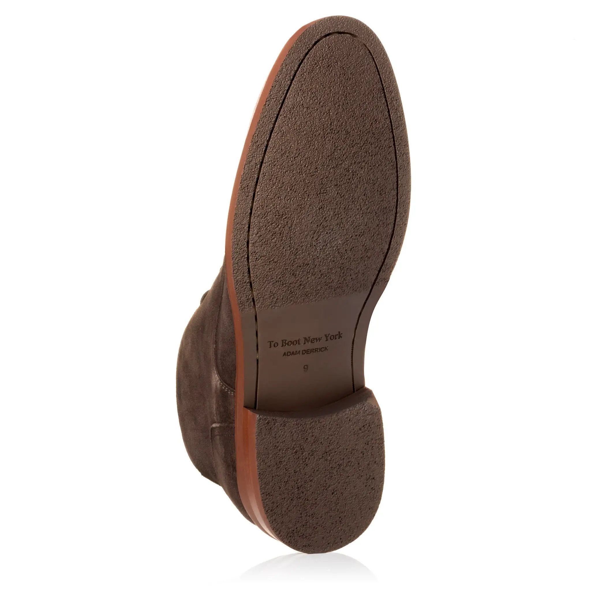 Parker Dark Brown Suede Apron Toe Chukka Boot by To Boot New York