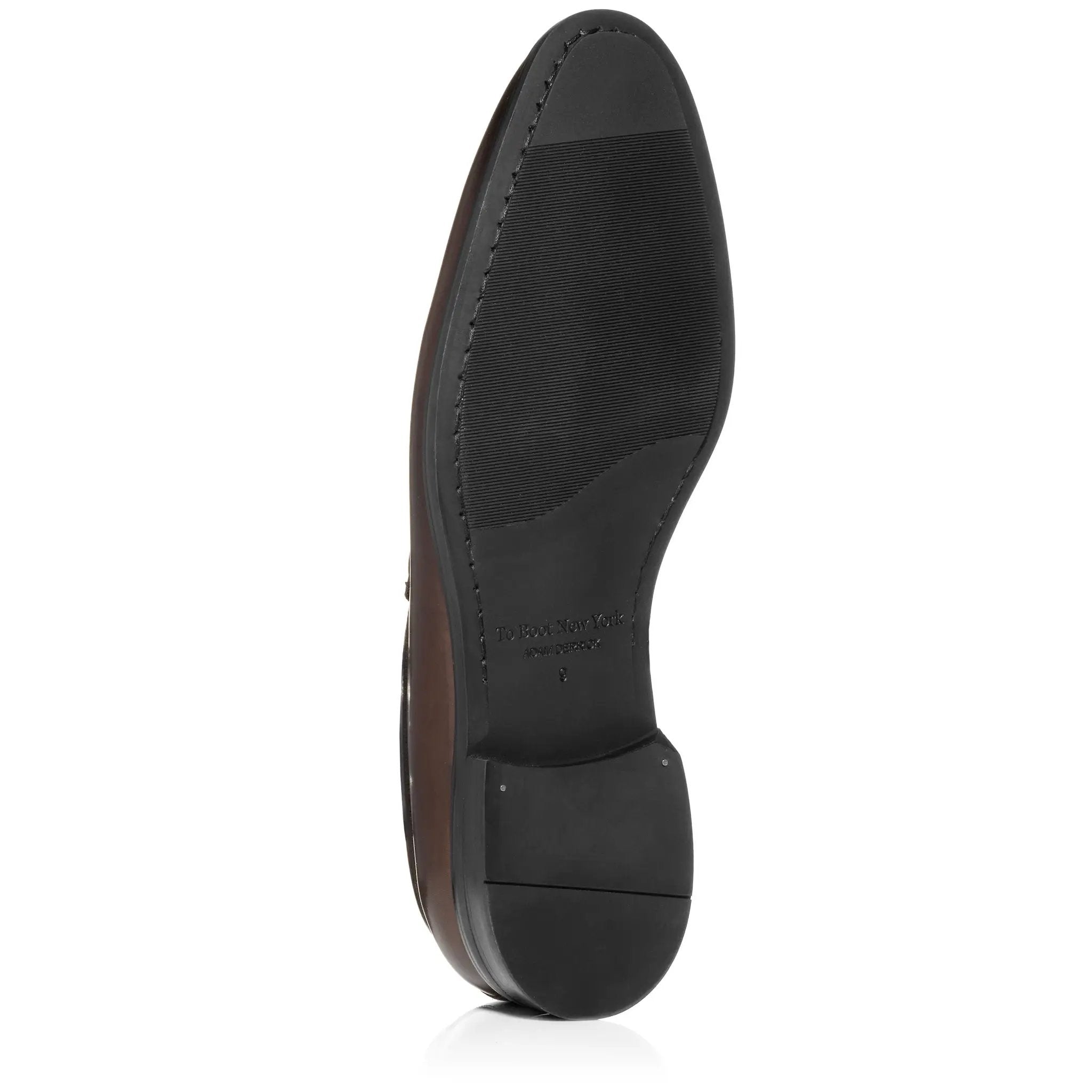 Jagger Dark Brown Calf Penny Loafer by To Boot New York
