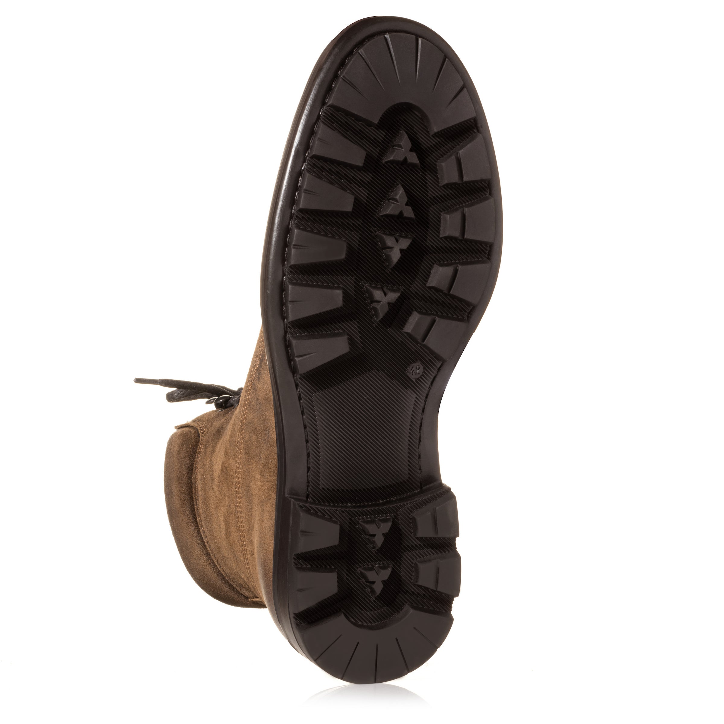 Piero Brown Waxed Suede Luxe Work Boot
