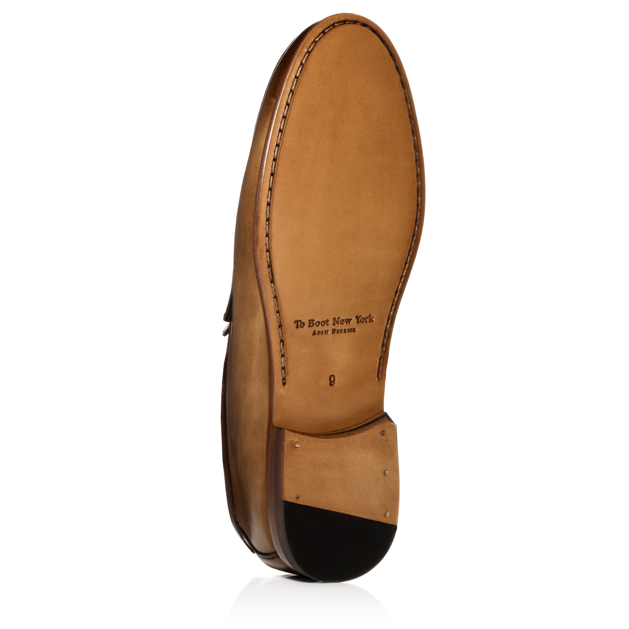 Clapton Medium Tan Calf Penny Loafer