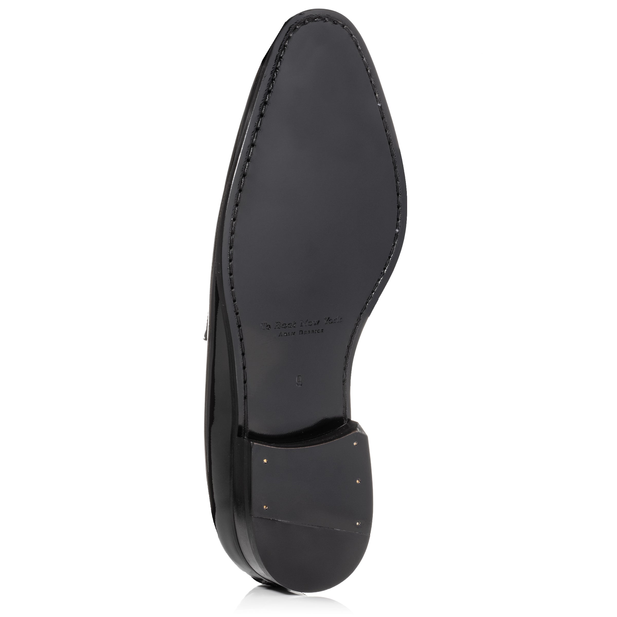 Rhodes Black Patent Leather Loafer