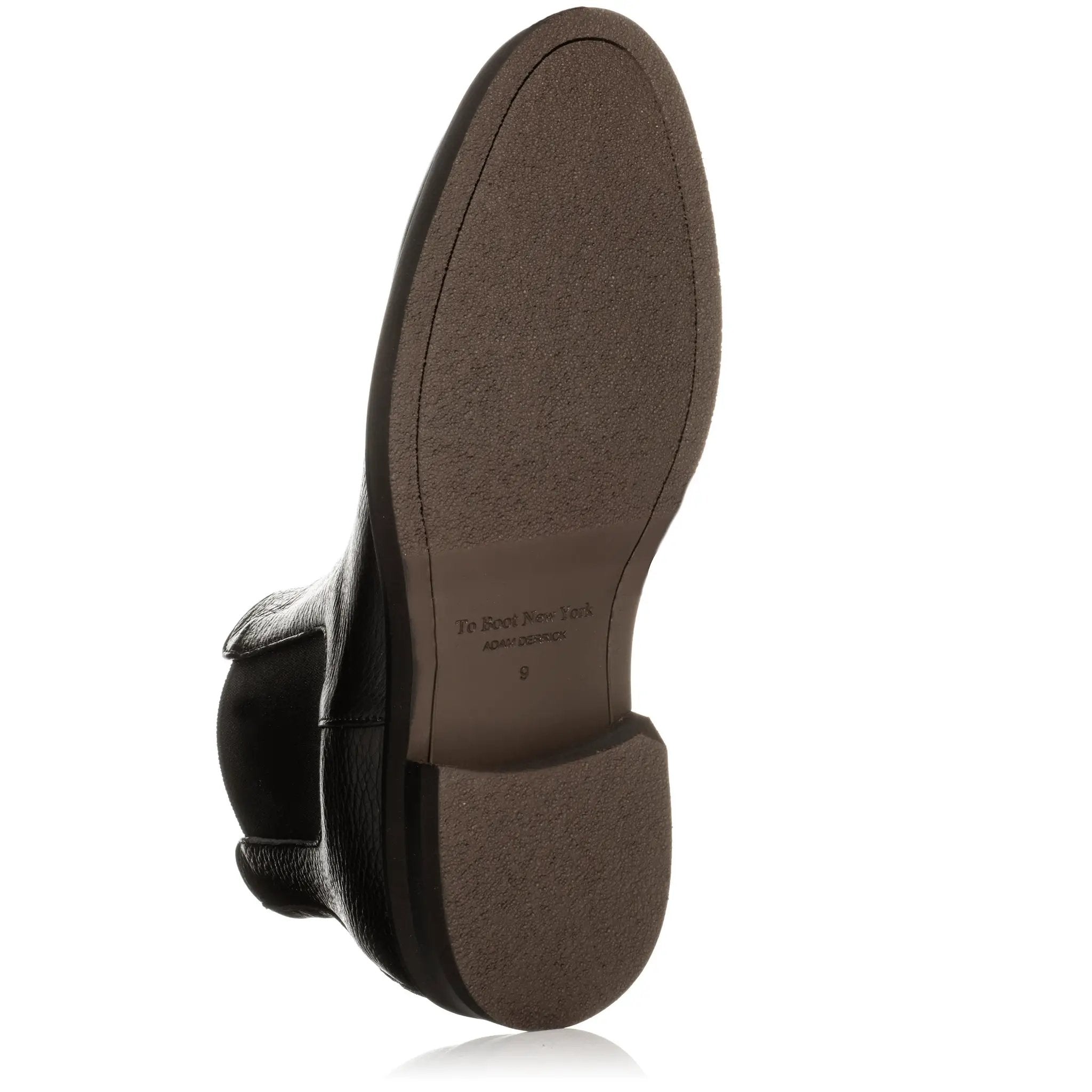 Leon Black Deerskin Chelsea Boot by To Boot New York