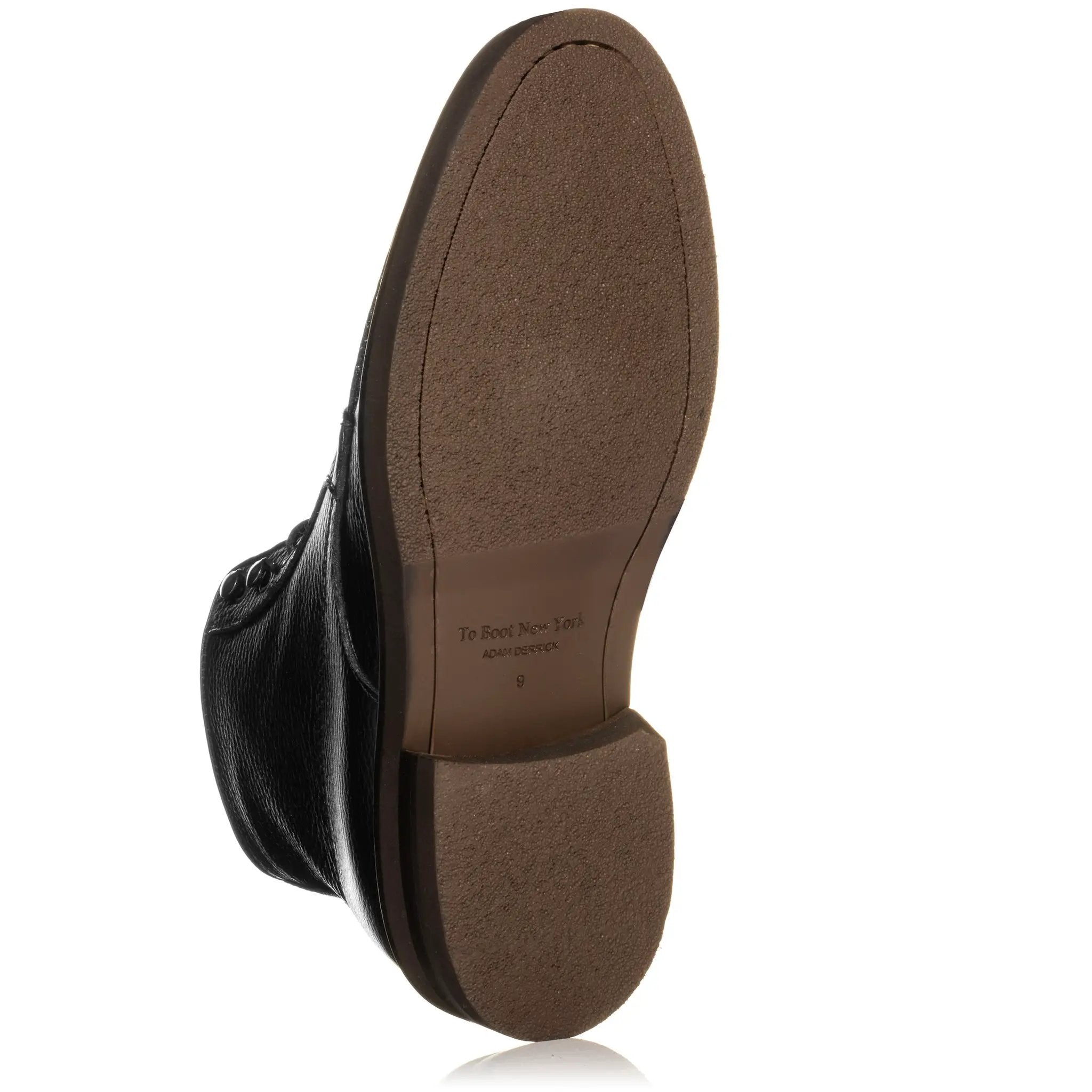 TO Boot New York - Freddie Black Deerskin Apron Toe Lace Boot Black / 11.5 / True TO SIZE. TO Boot New York - Freddie Black Deerskin Apron Toe Lace Boot Black / 11.5 / True TO SIZE.