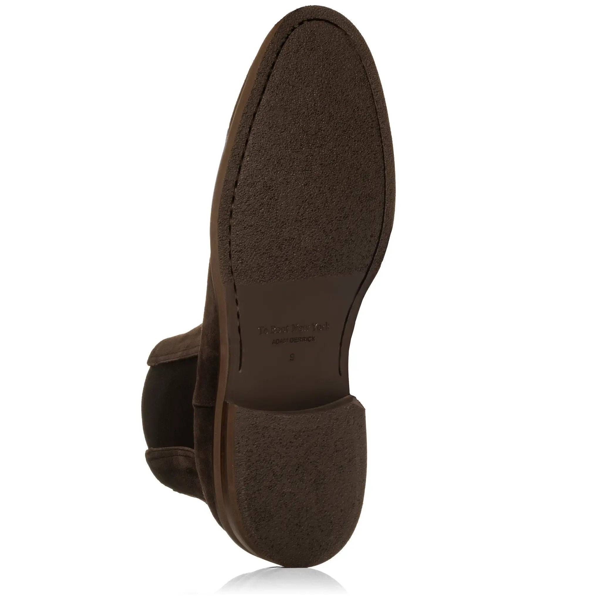 Whitman Dark Brown Suede Chelsea Boot by To Boot New York