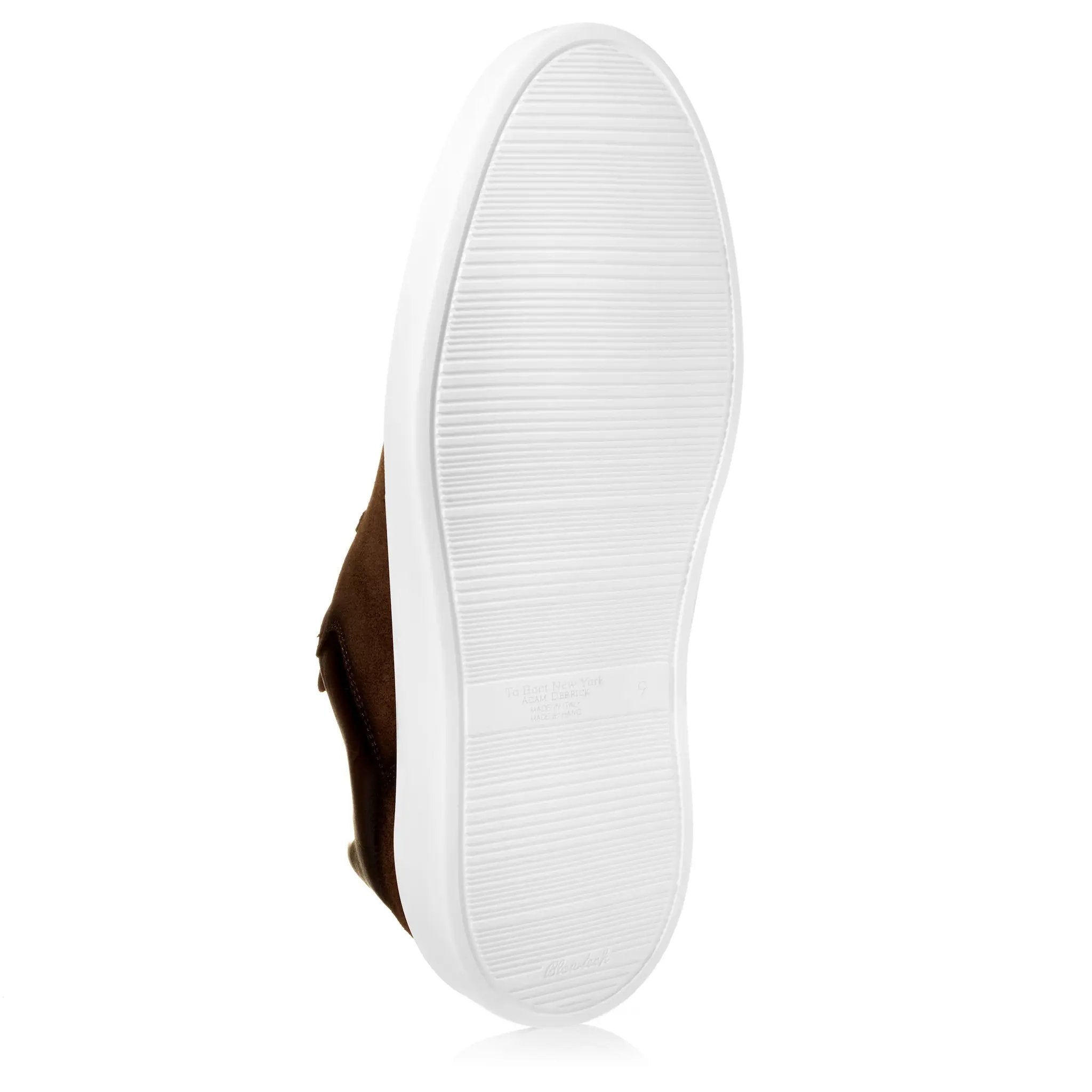 Rocco Brown Aero Suede Sneaker by To Boot New York