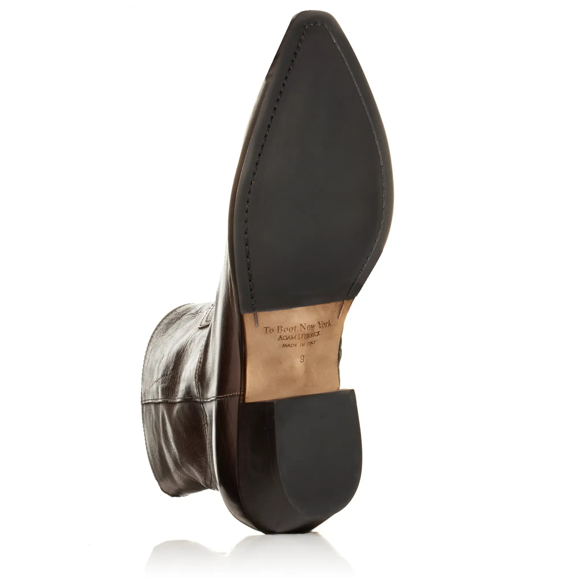 Augustus Brown Leather Western Boot by To Boot New York
