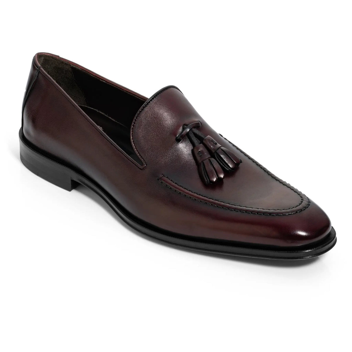 Maurizio Bordeaux Calf Leather Men display picture 3