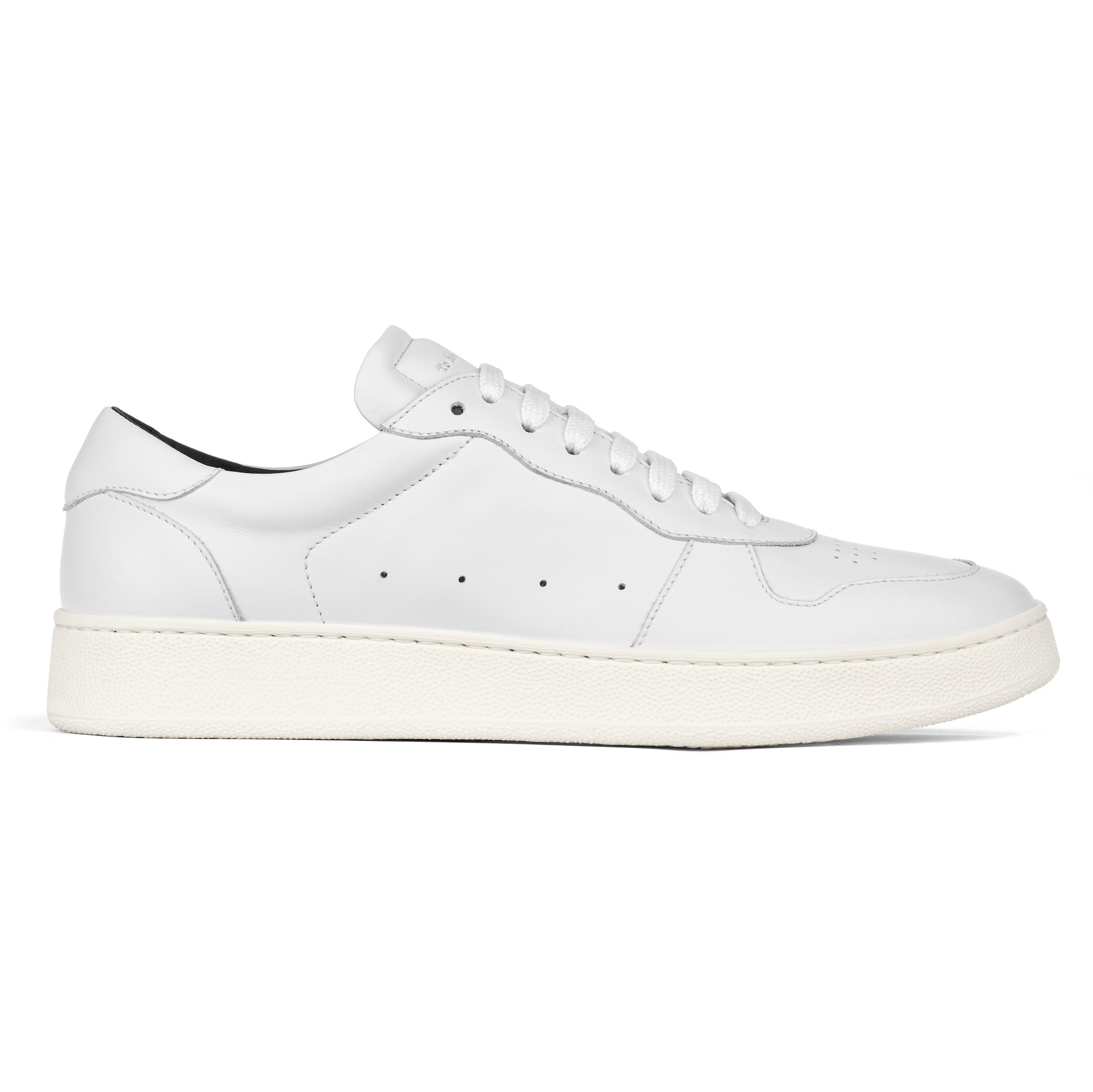 Middleton All-White Calf Court Sneaker