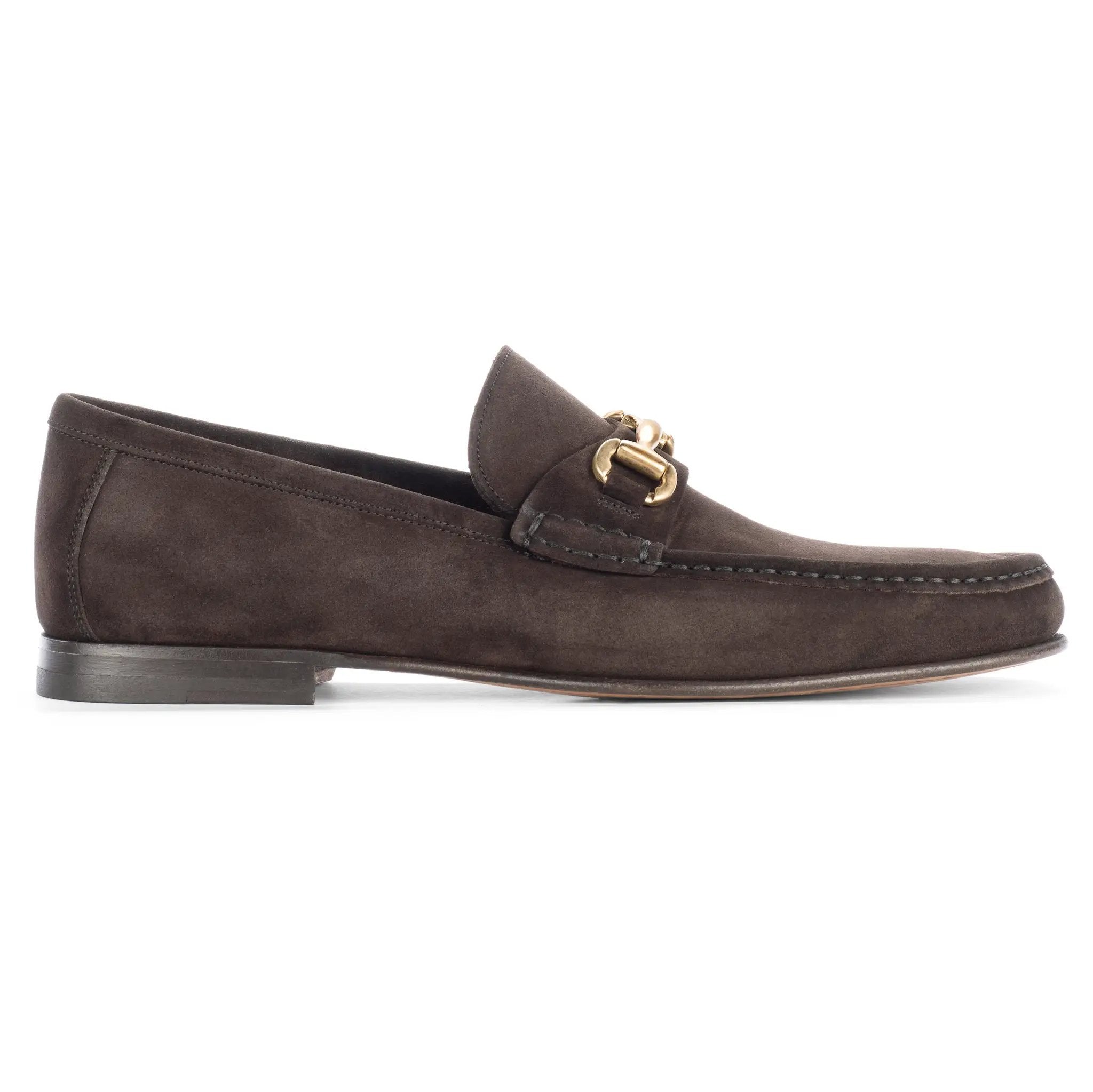 Danny Brown Suede Slip-On Bit Loafer by To Boot New York
