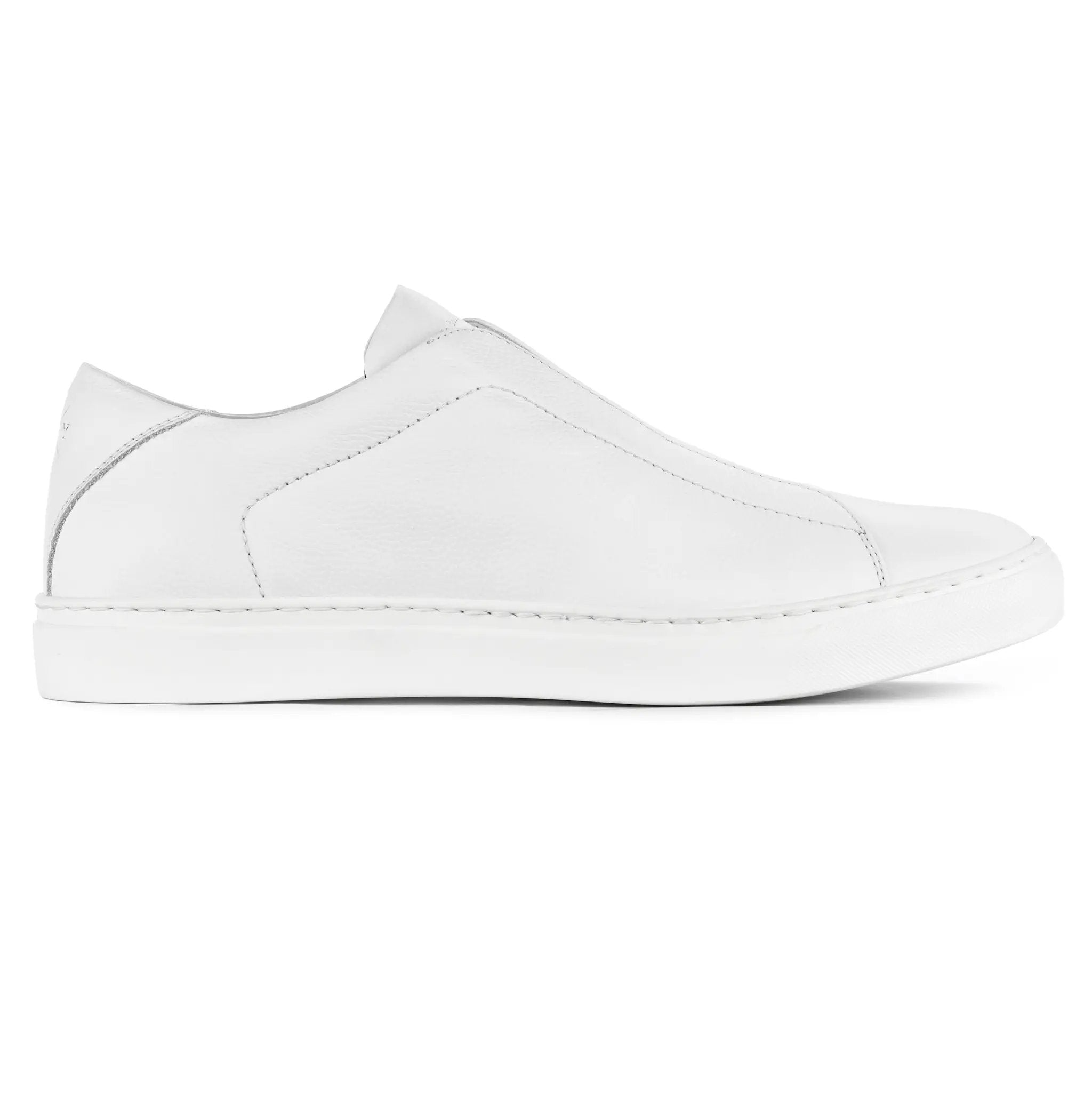 Cale White Calf Elastic Sneaker by To Boot New York