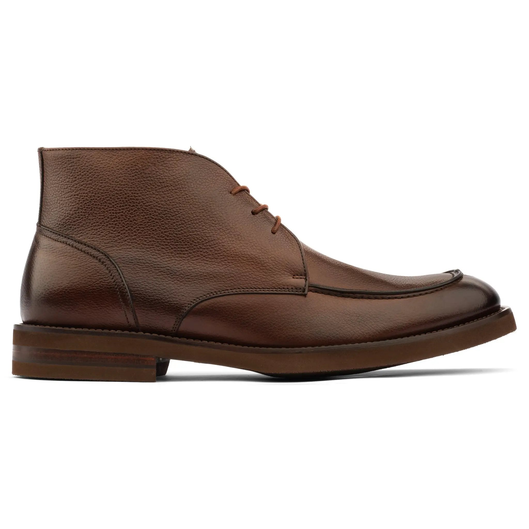 Hays Brown Grain Lace-Up Chukka Boot by To Boot New York