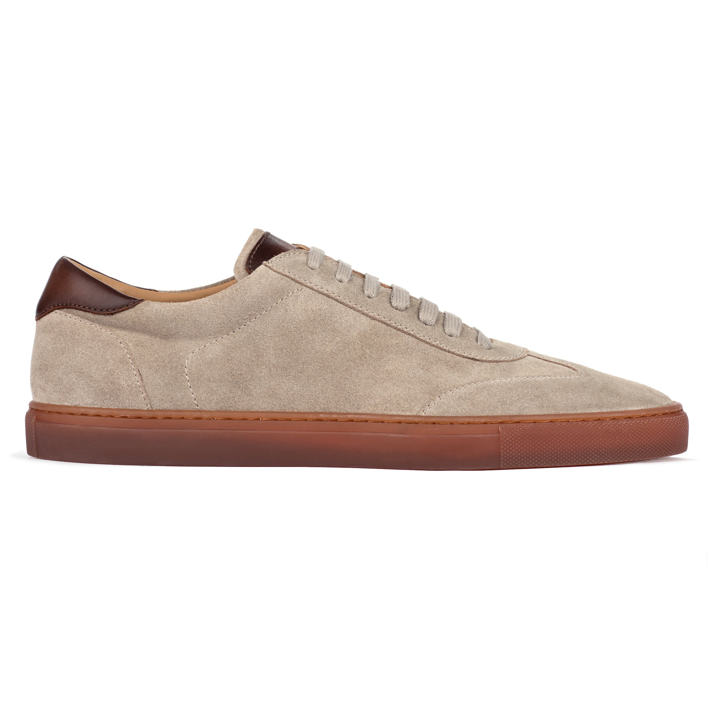 Brio Taupe Suede Sneaker