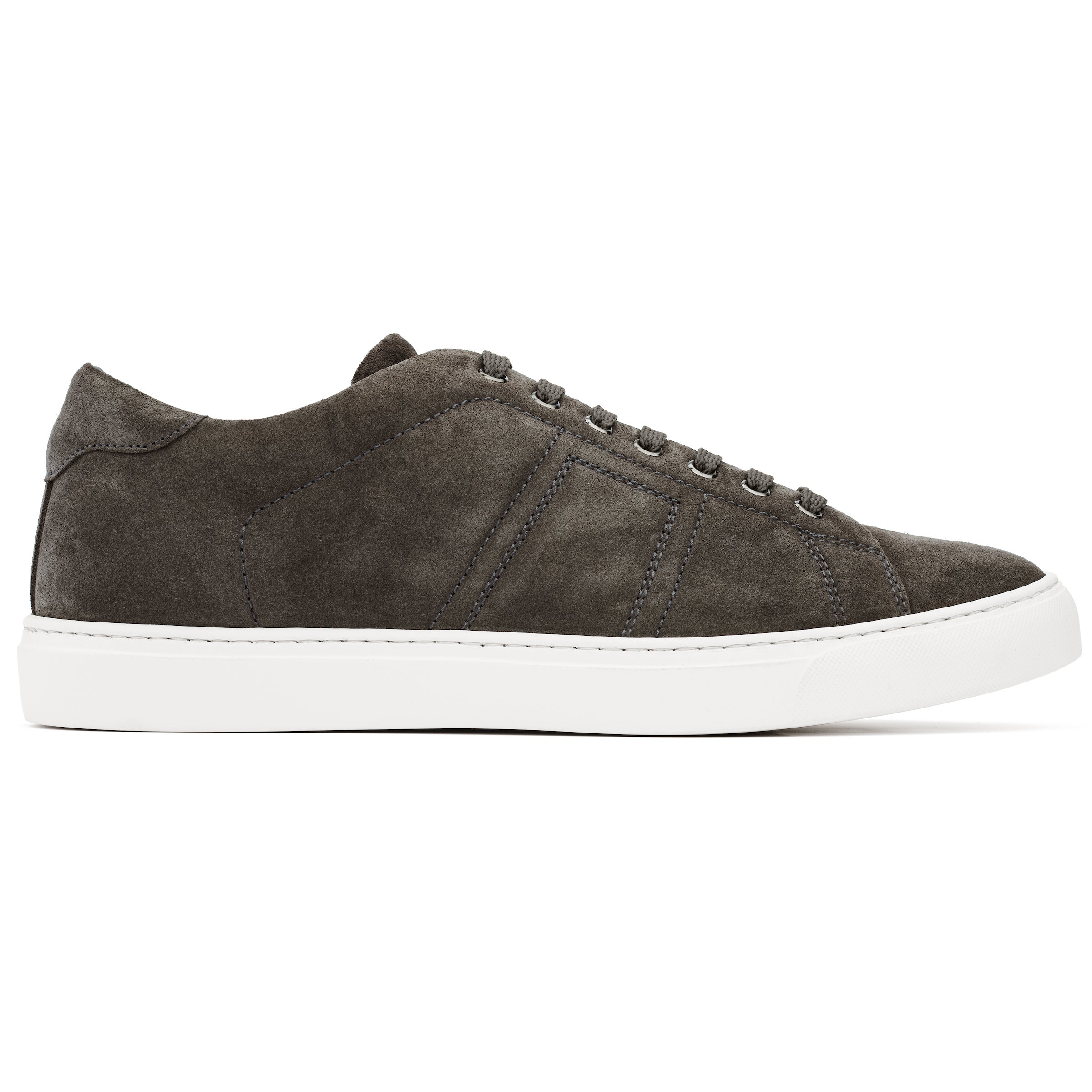 Quintin Grey Suede Sneaker