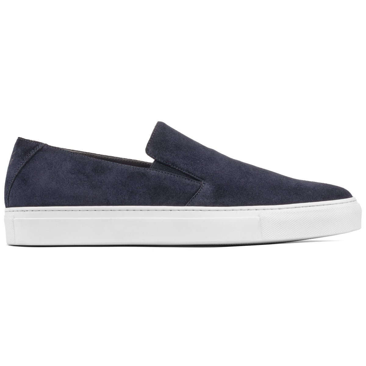 Foreman Blue Suede Slip On Sneaker