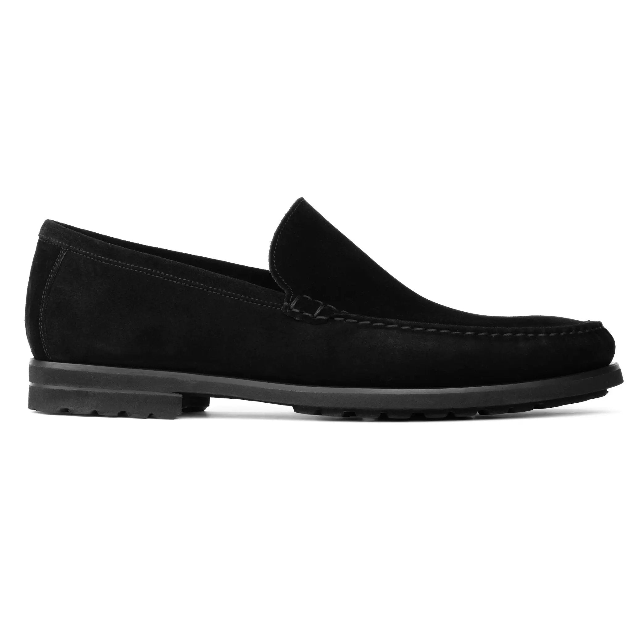 Berwick Black Suede Loafer by To Boot New York
