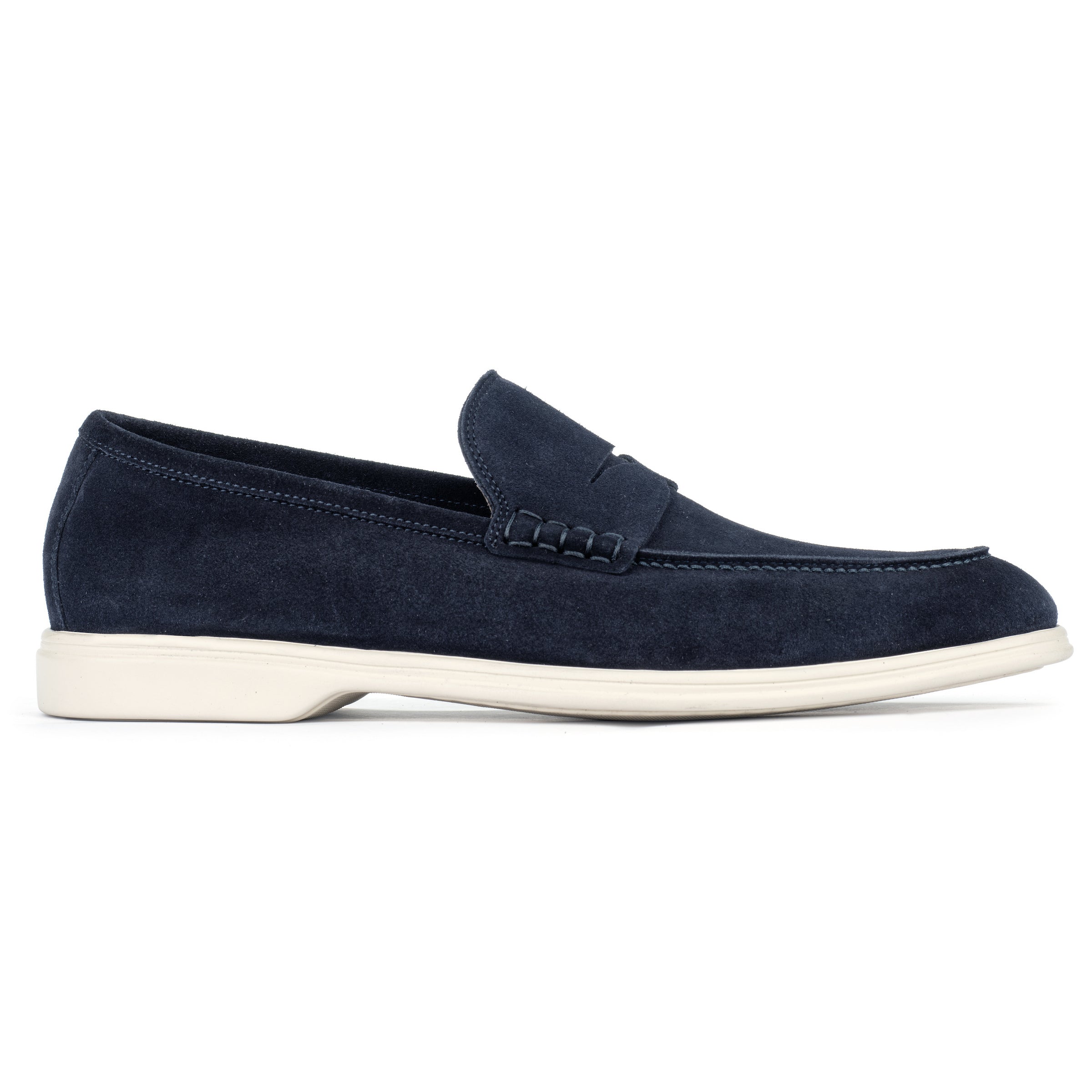 Browne Blue Suede Penny Slip On