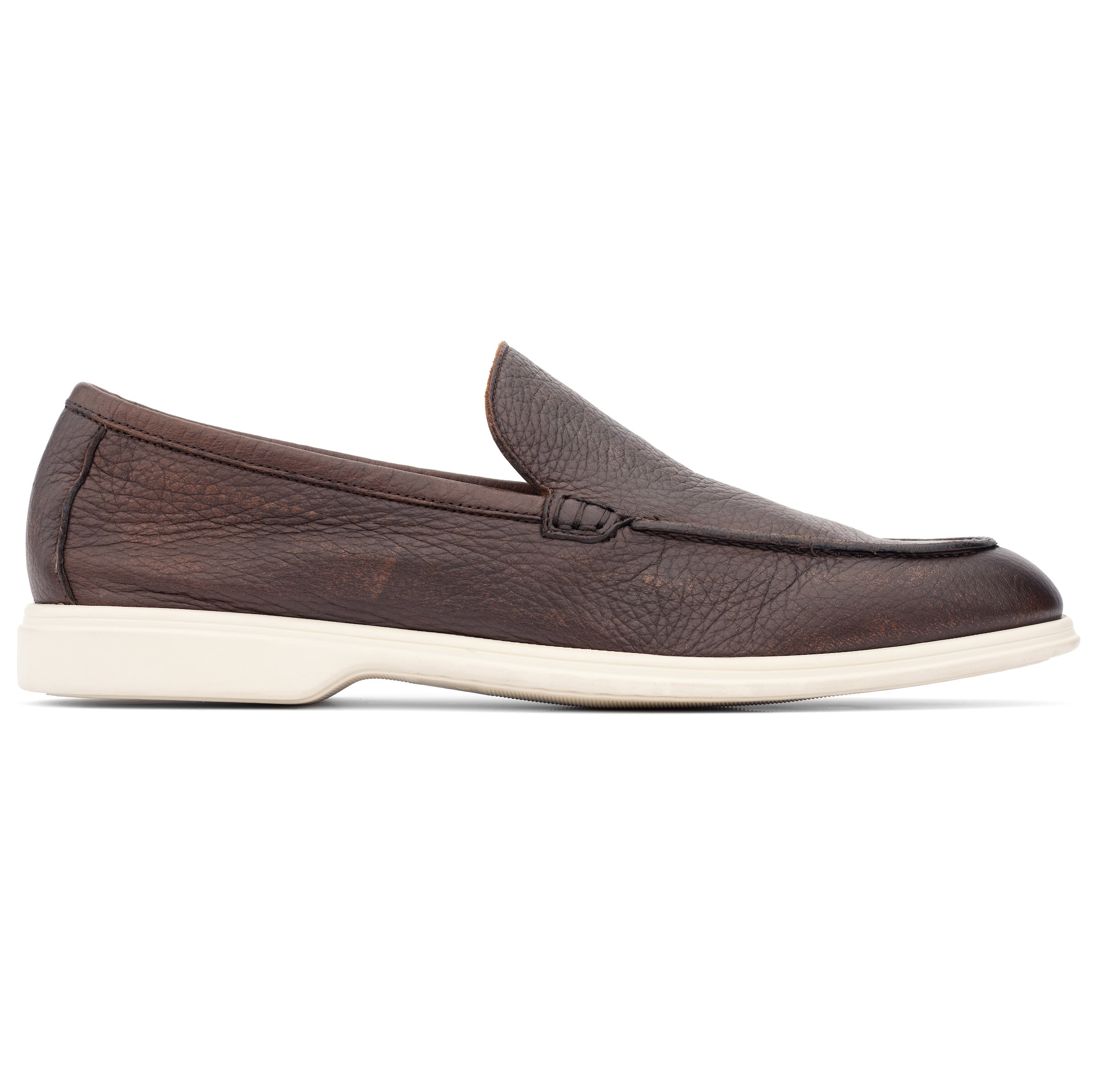 Forza Brown Deerskin Slip On