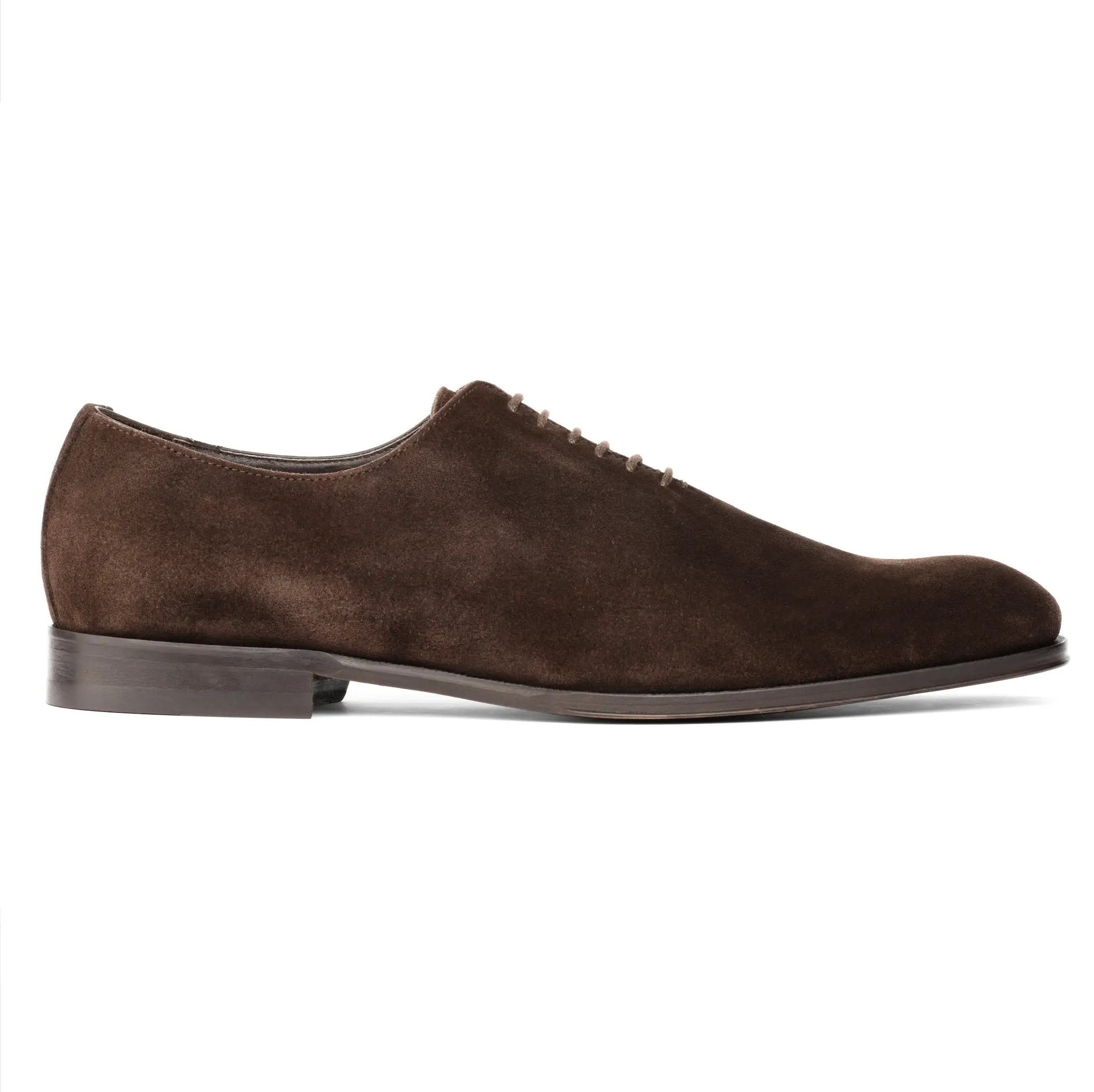 Chamberlain Brown Suede One-Piece Lace-Up Balmoral by To Boot New York