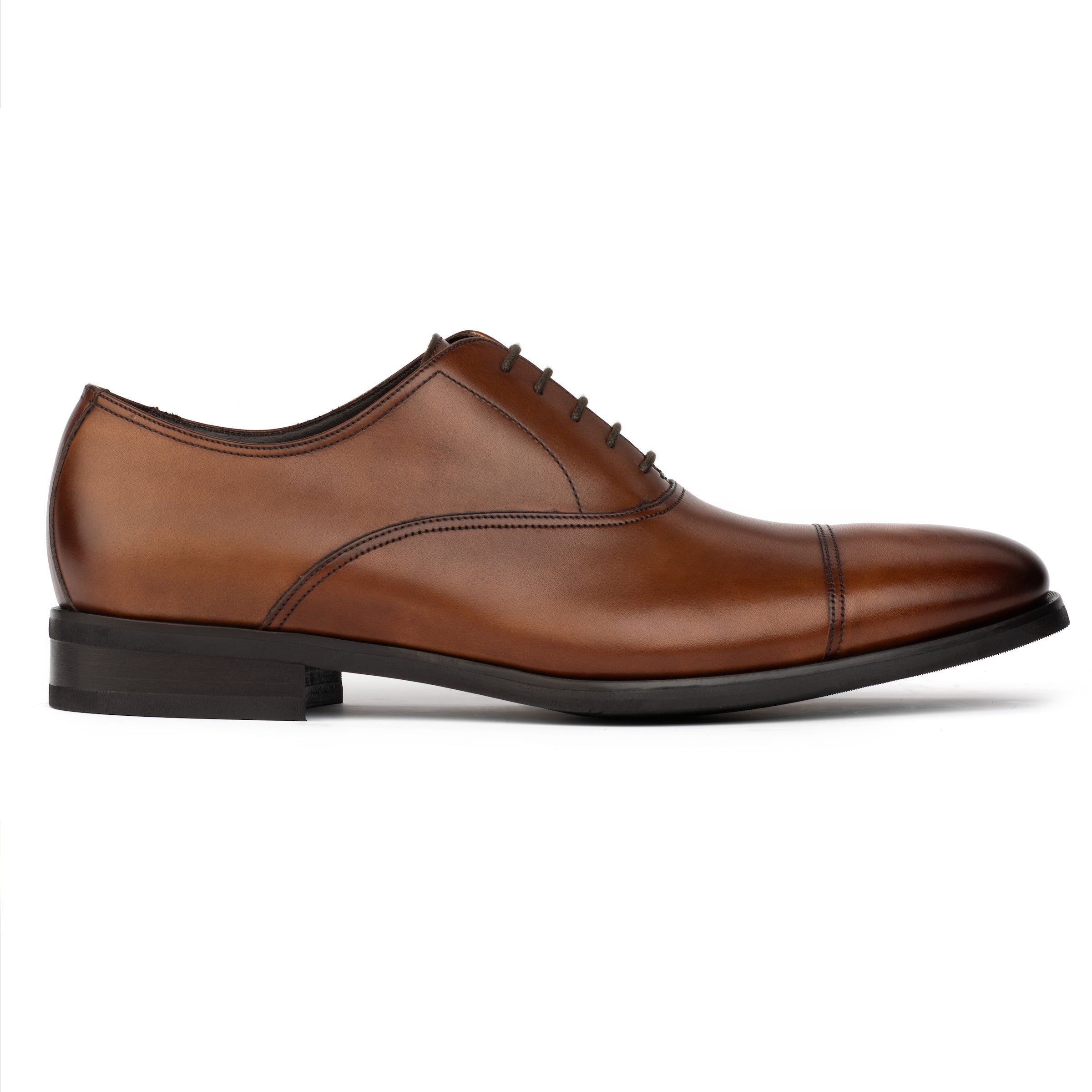 Picard Burnished Tan Cap Toe