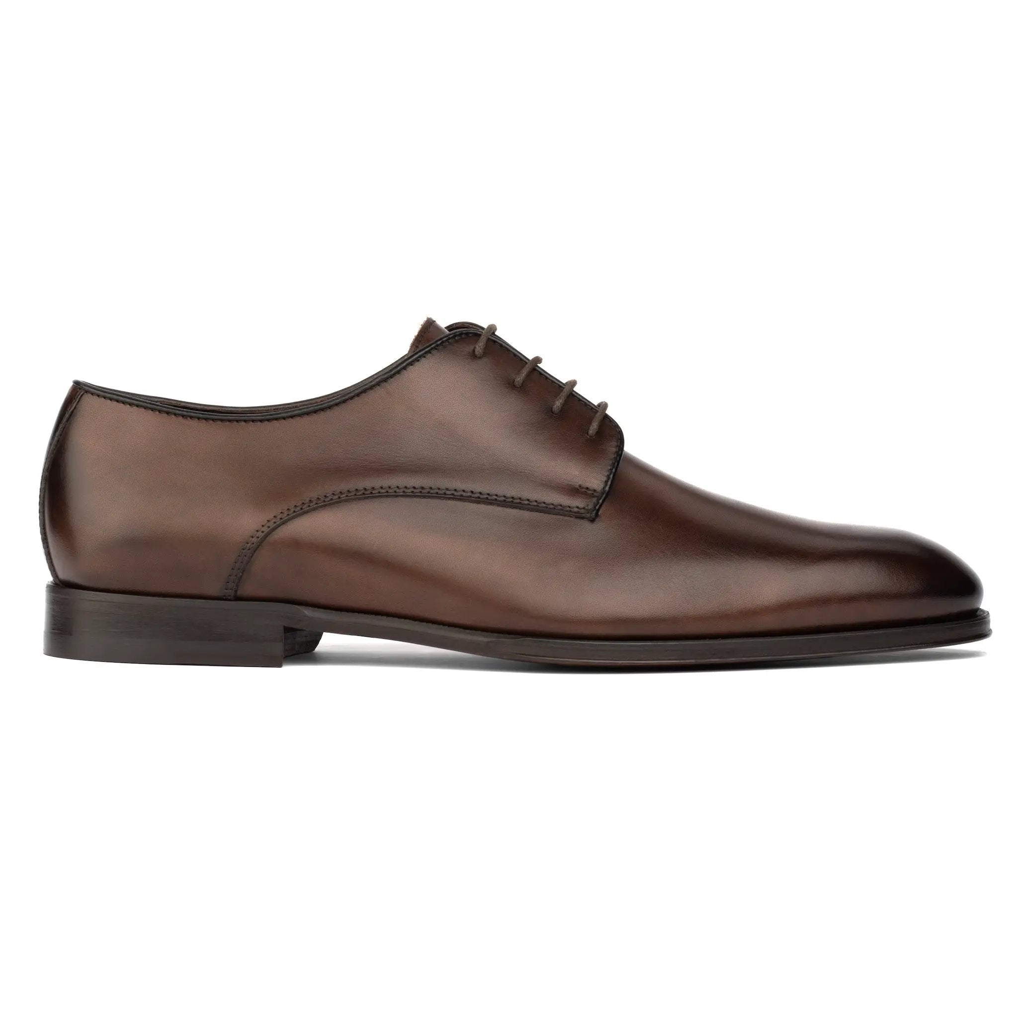 Blakeley Burnished Brown Derby Oxford by To Boot New York