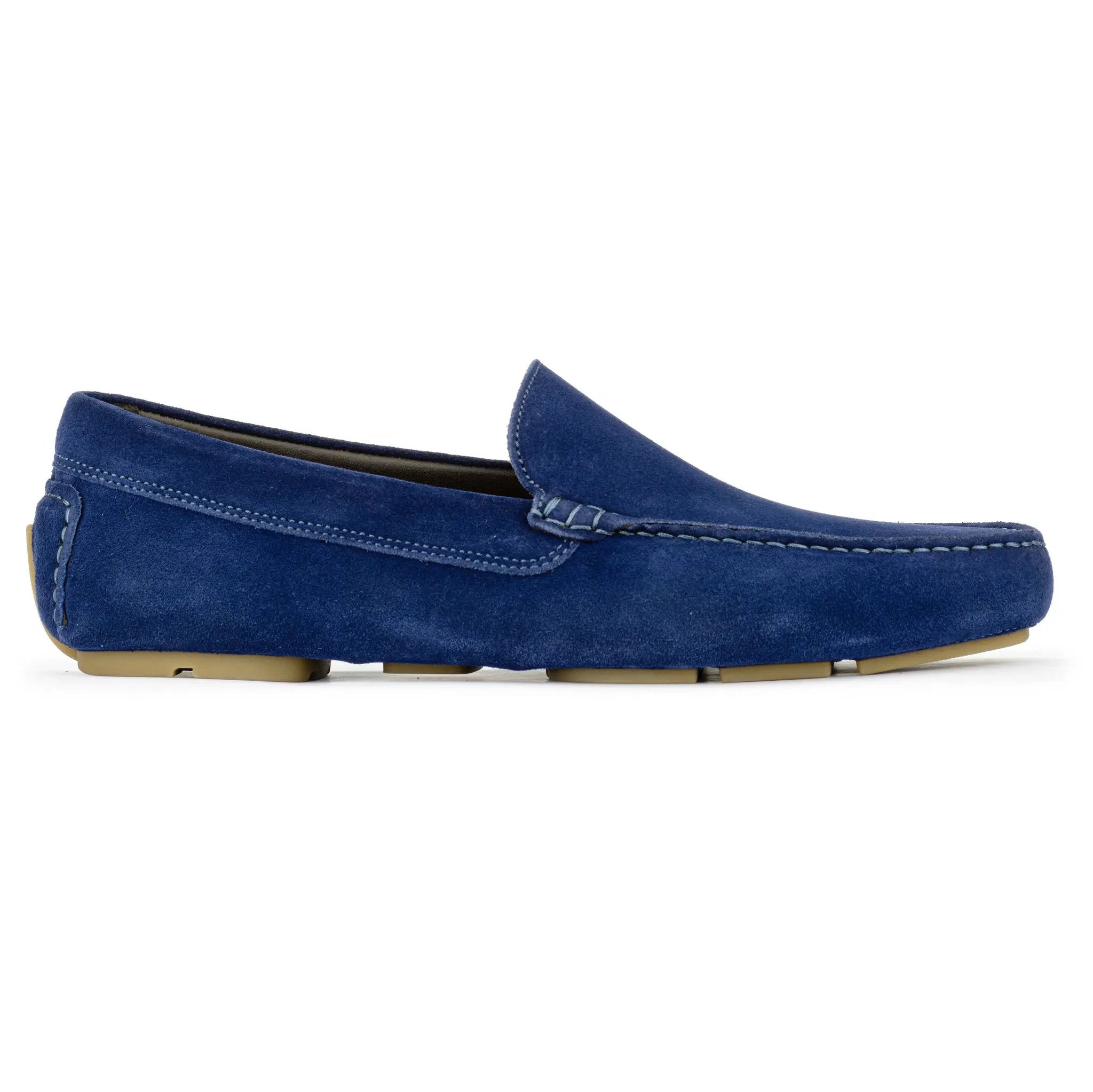 Harrison Blue Suede Driving Shoe by To Boot New York