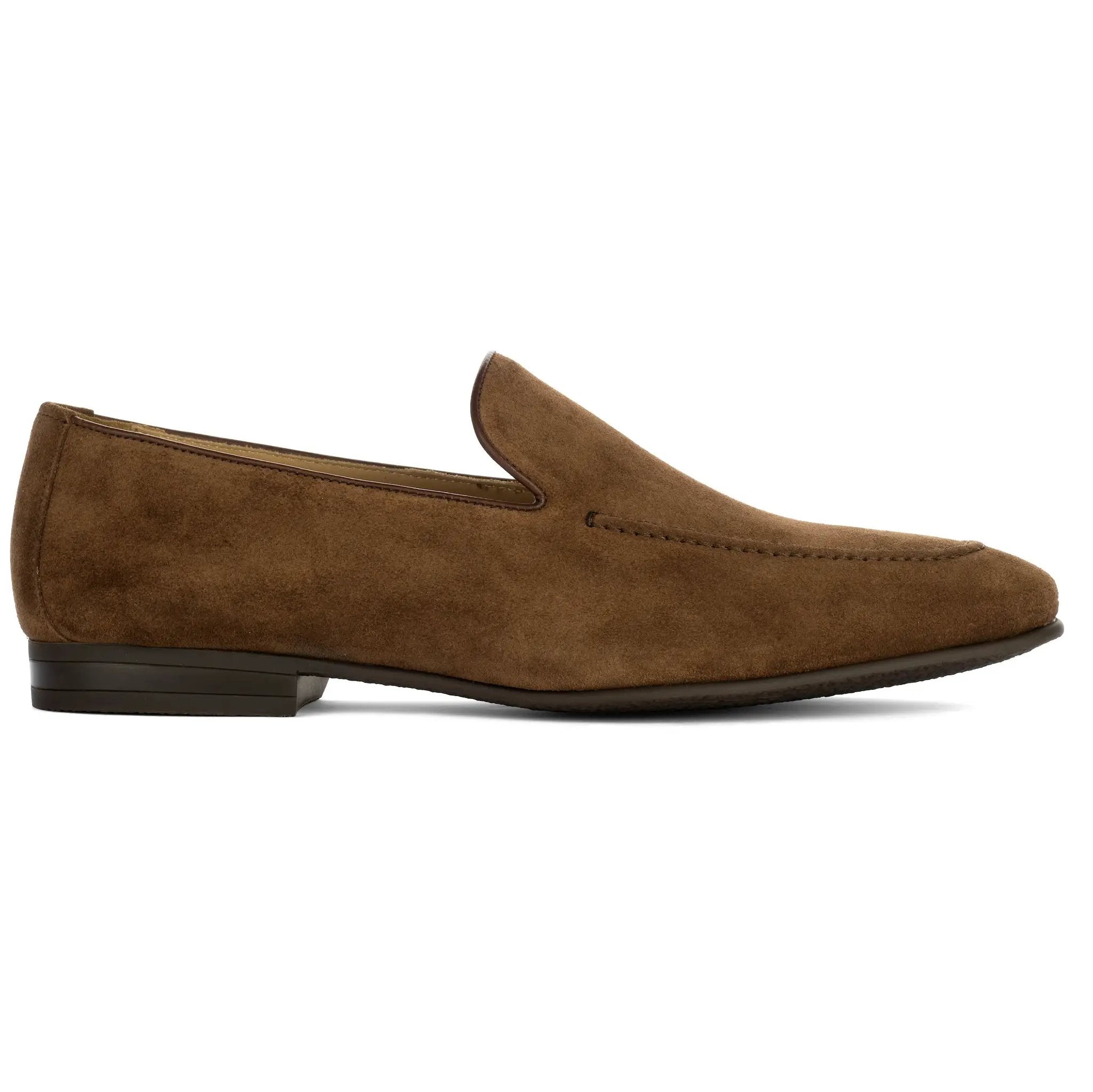 Sonoma Brown Suede Slip-On Loafer by To Boot New York