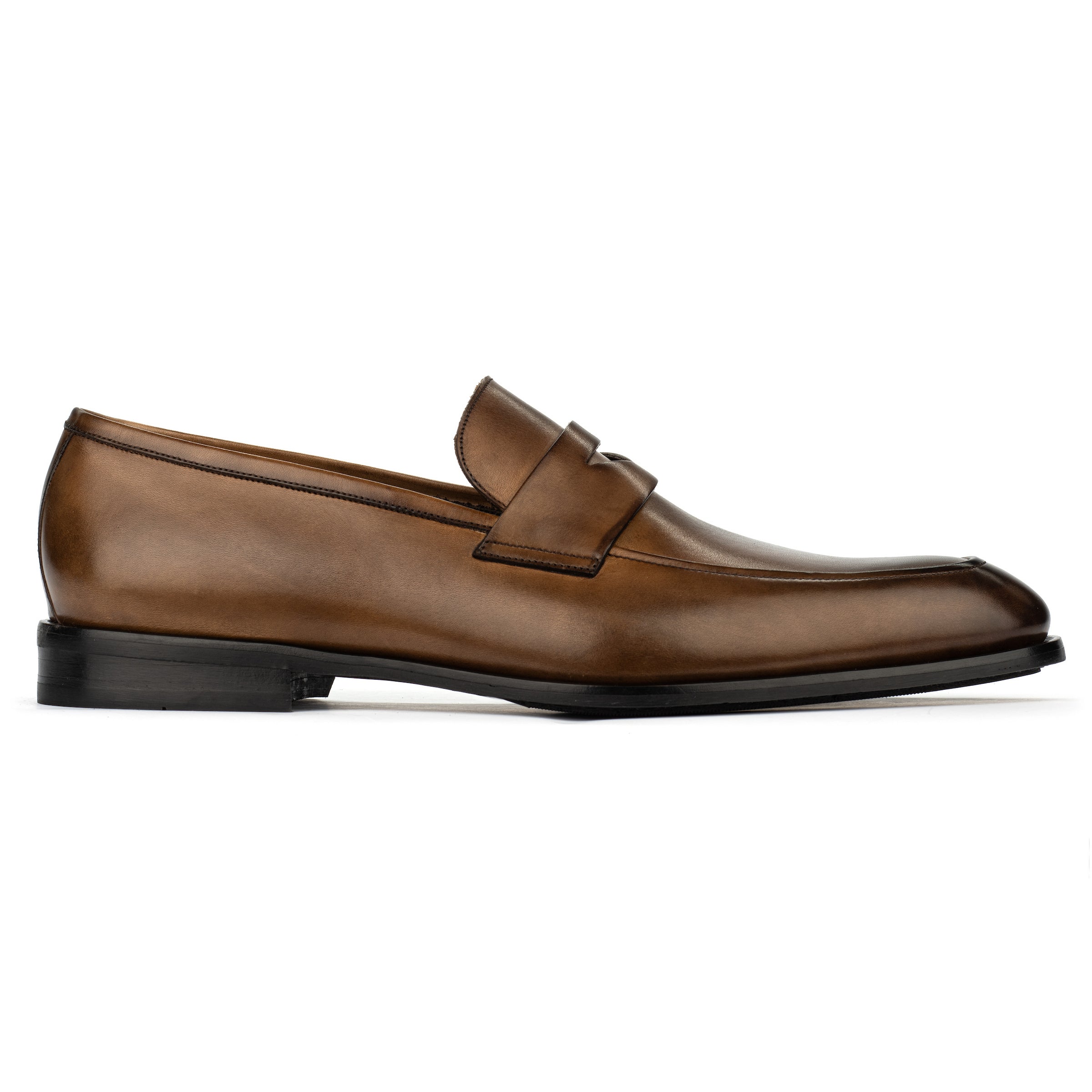 Jagger Medium Tan Calf Penny Loafer