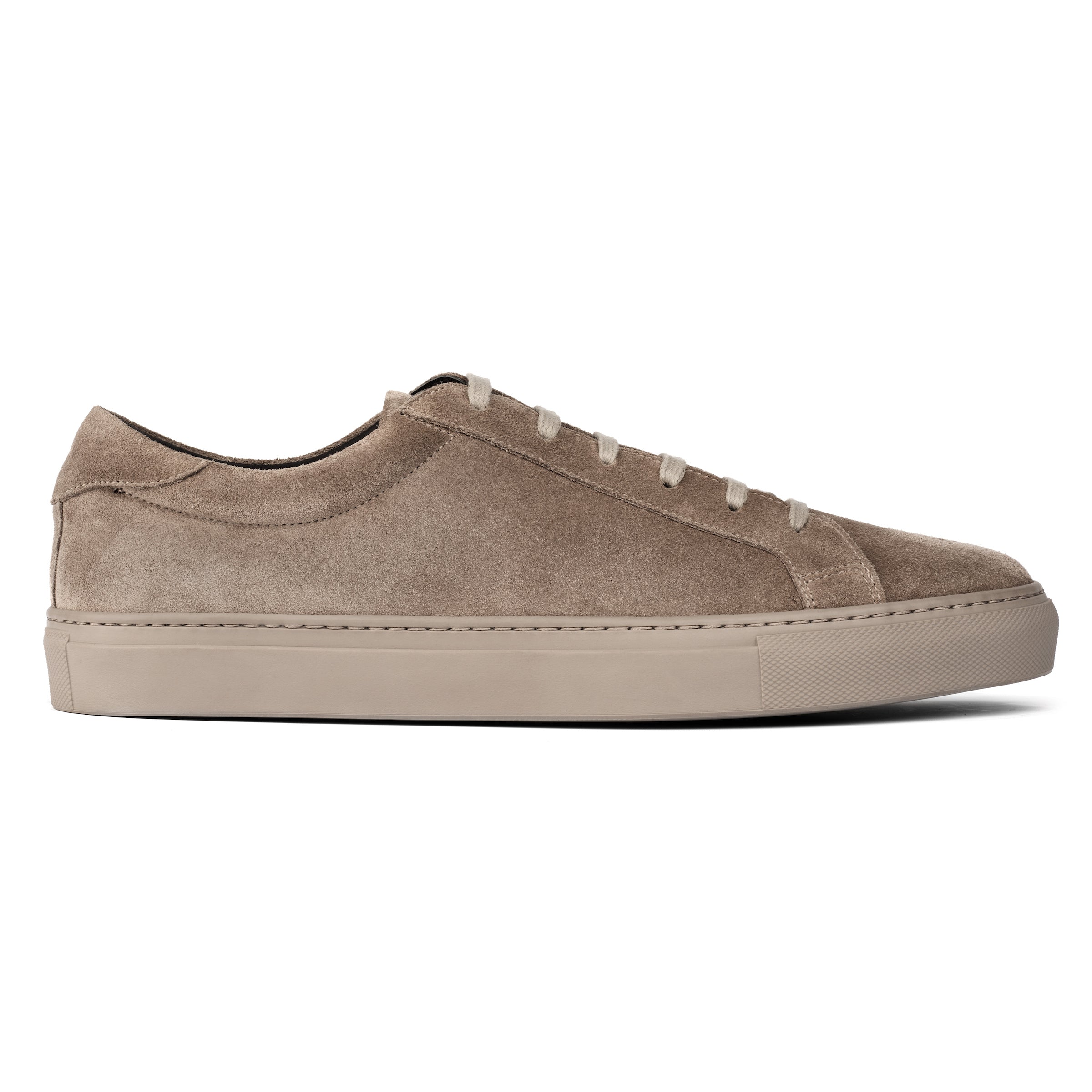 Fleetwood Taupe Suede Tonal Sneaker