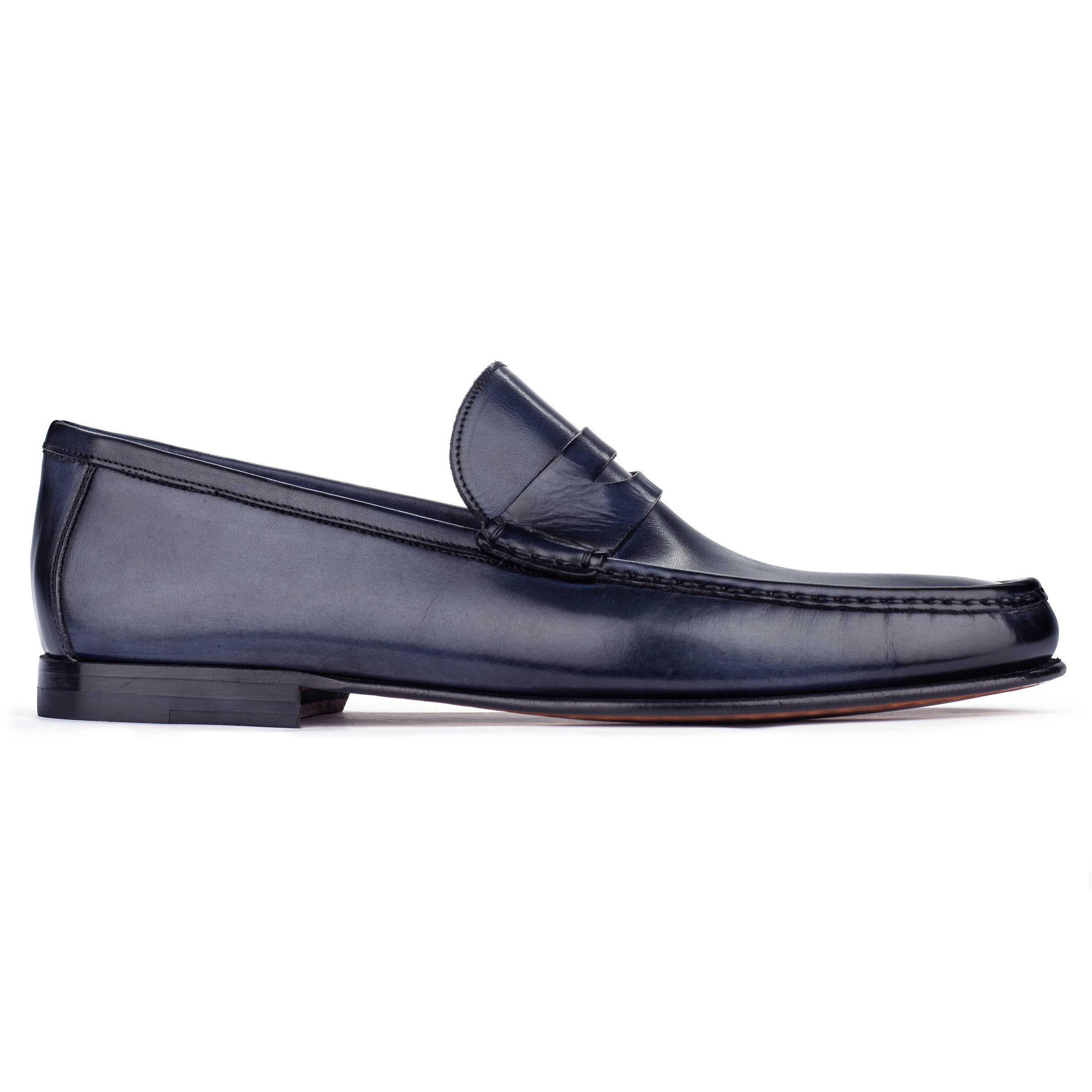 Clapton Blue Calf Penny Loafer