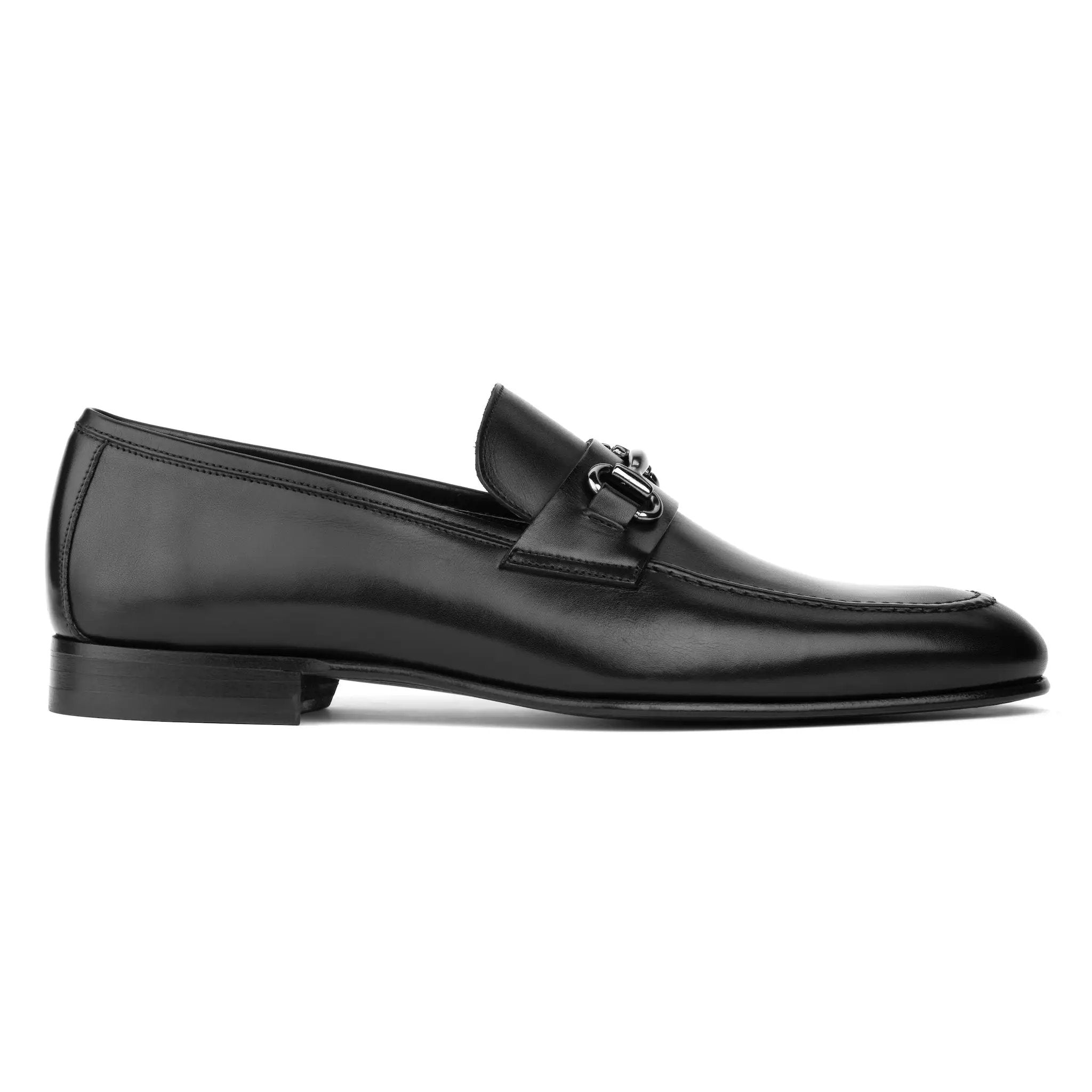 Berkshire Black Calf Bit Loafer by To Boot New York