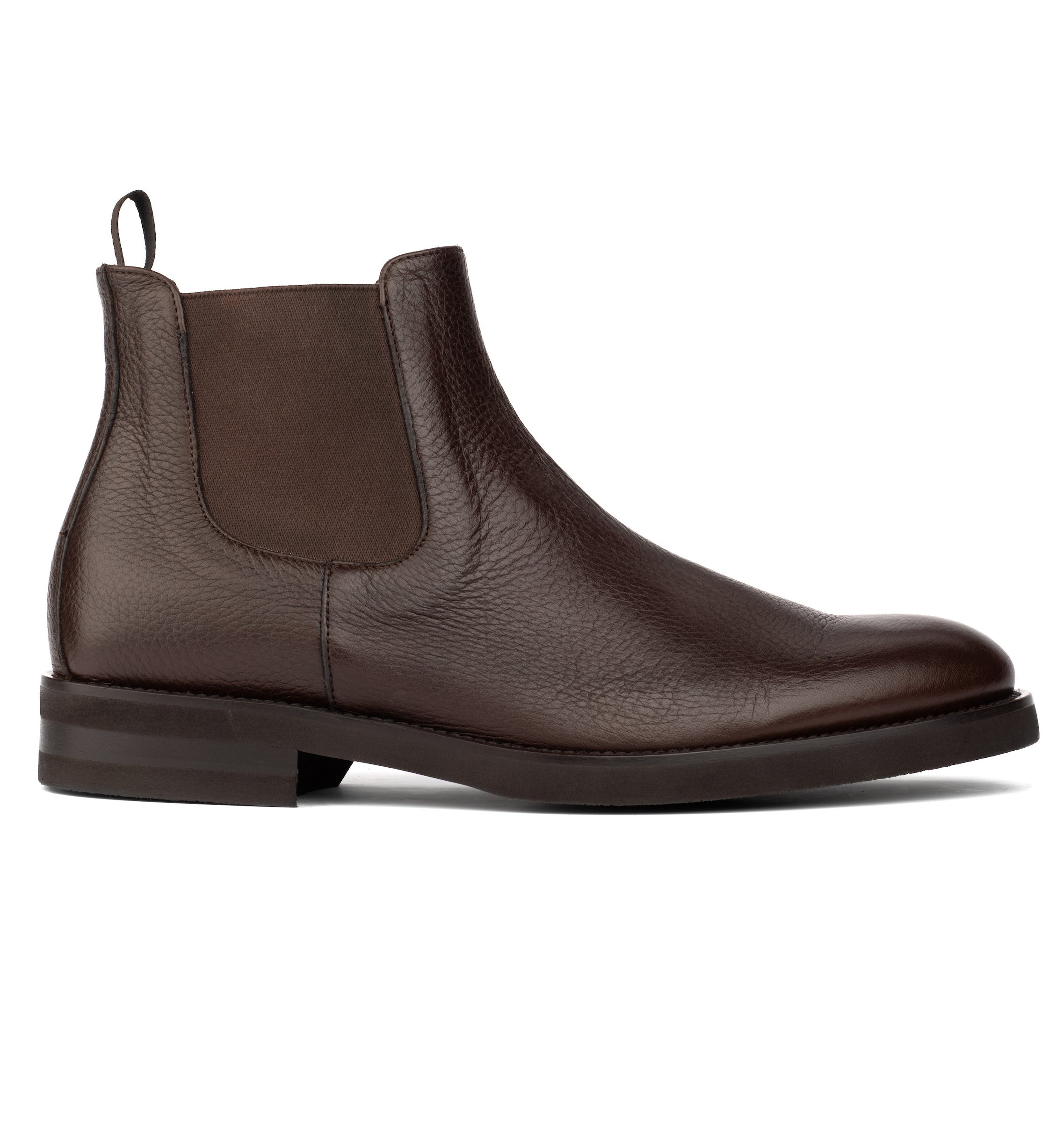 Leon Brown Deerskin Chelsea Boot