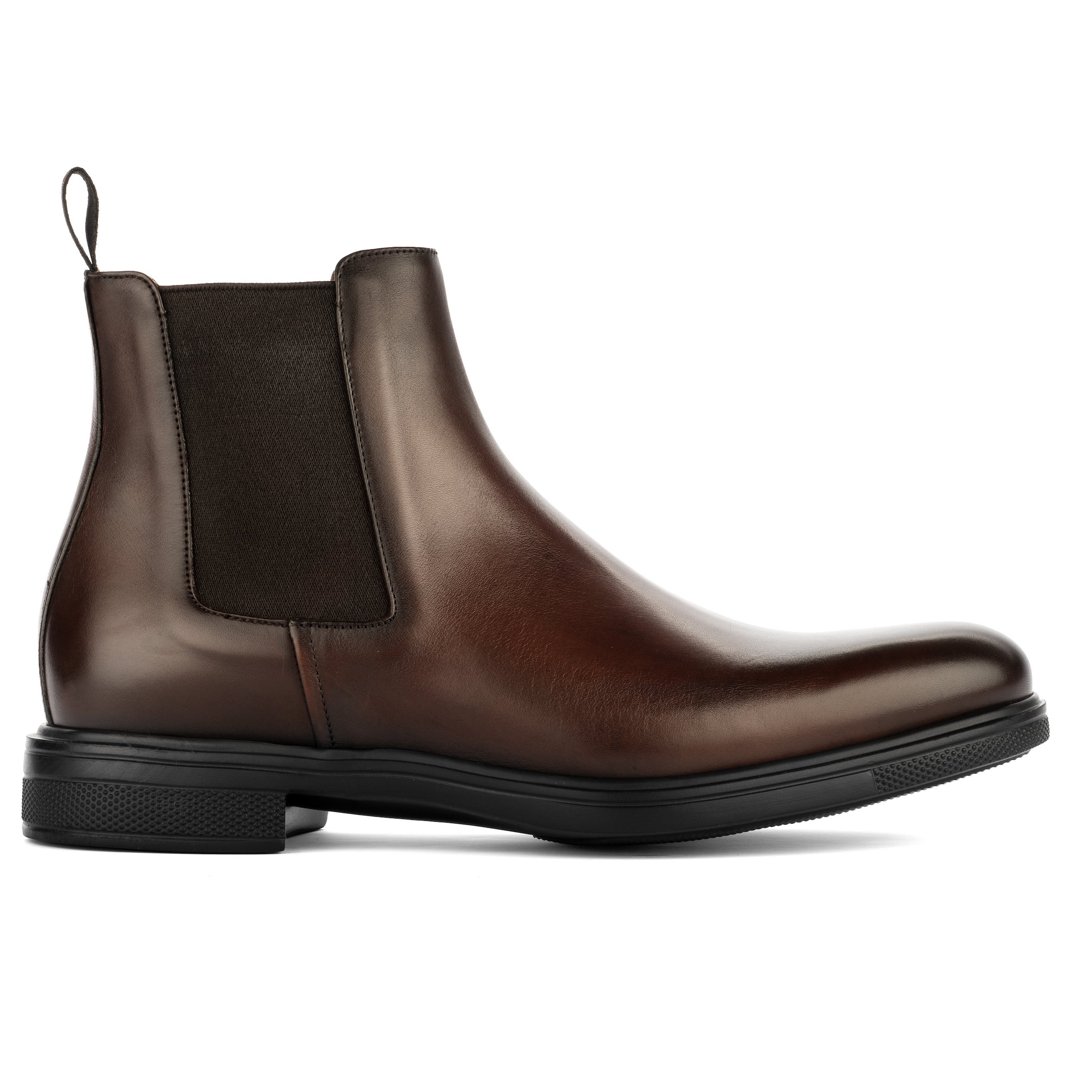 Carlsbad Dark Brown Calf Leather Chelsea Boot