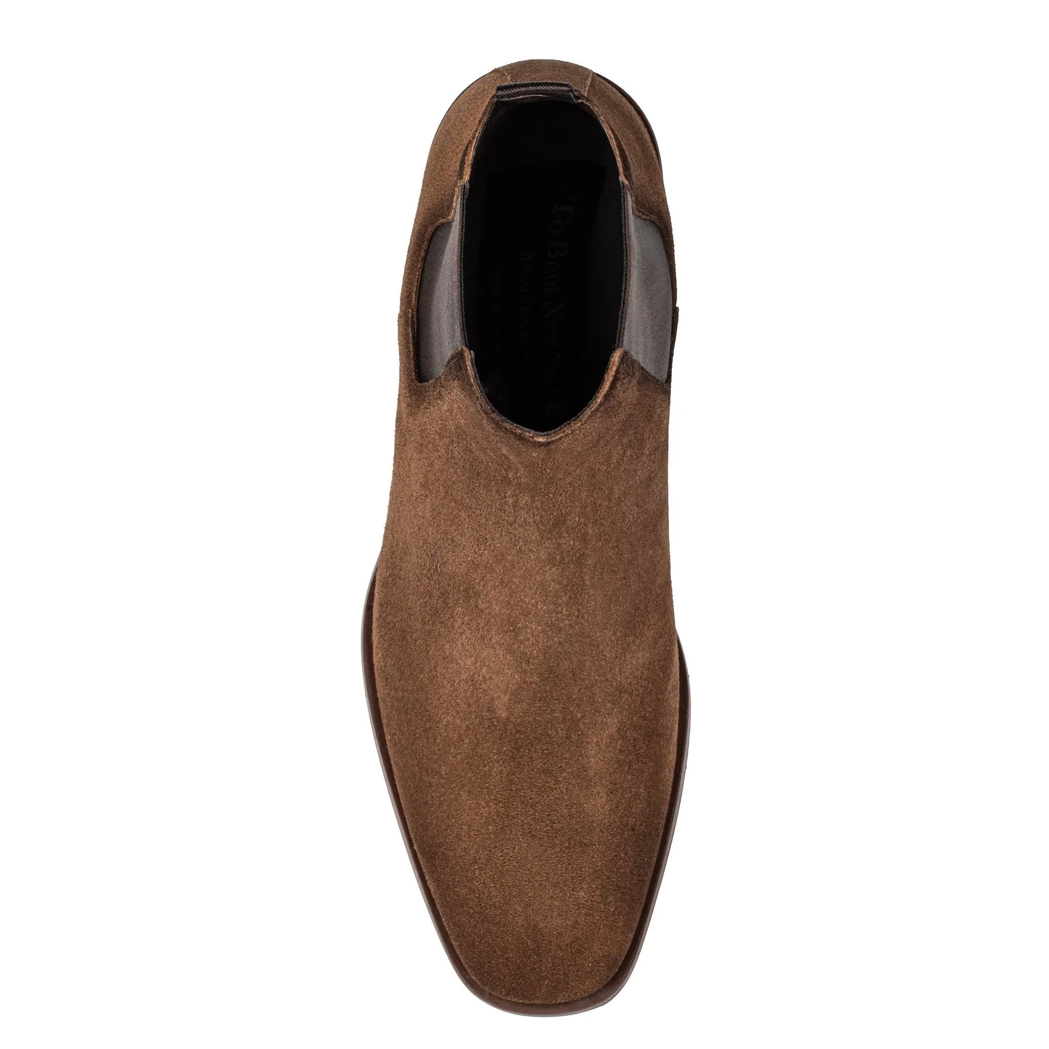 Christophe Chocolate Suede Chelsea Boot by To Boot New York