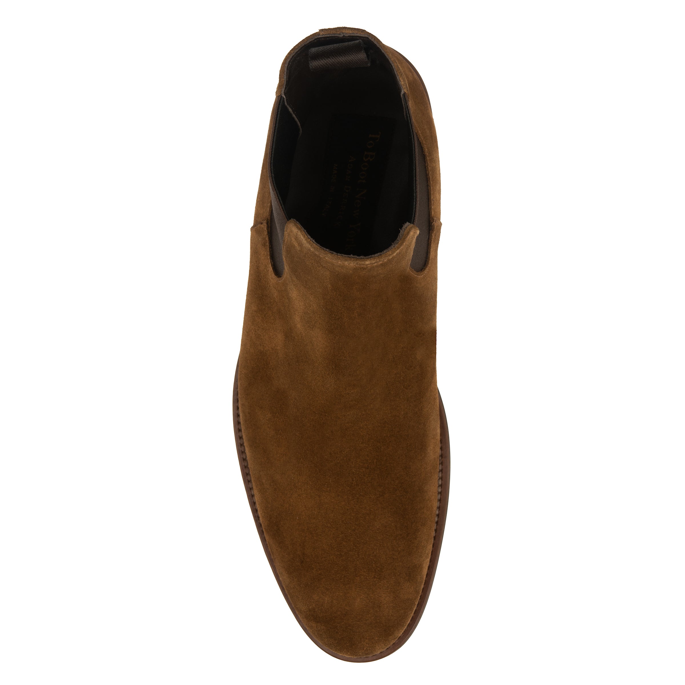 Shelby II Mid Brown Suede Chelsea Boot