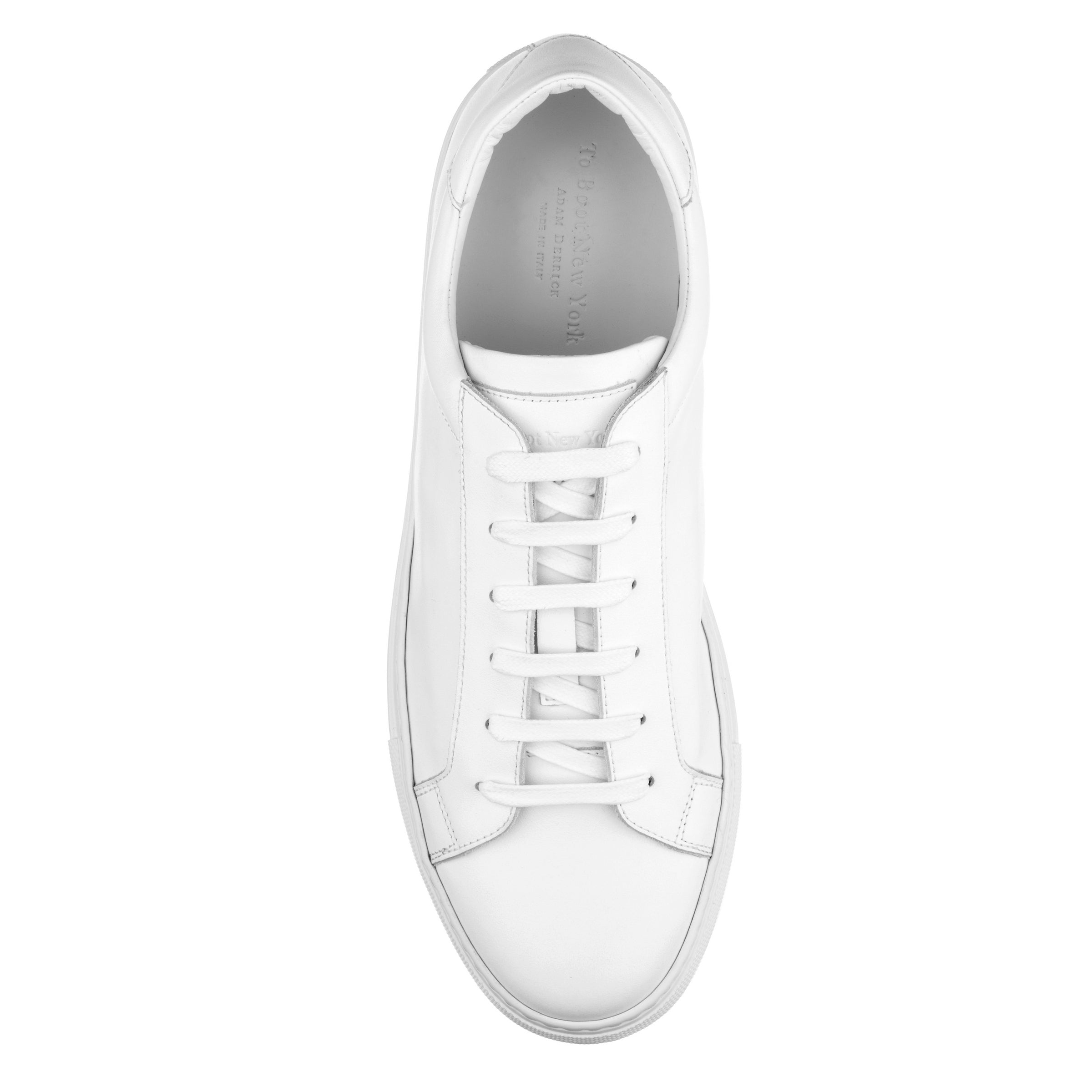 Lyon White Calf Sneaker