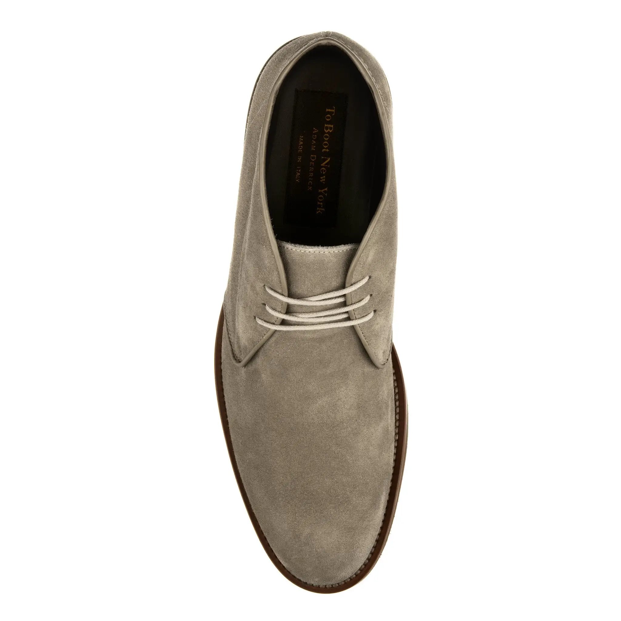 Monaco Taupe Suede Desert Boot by To Boot New York