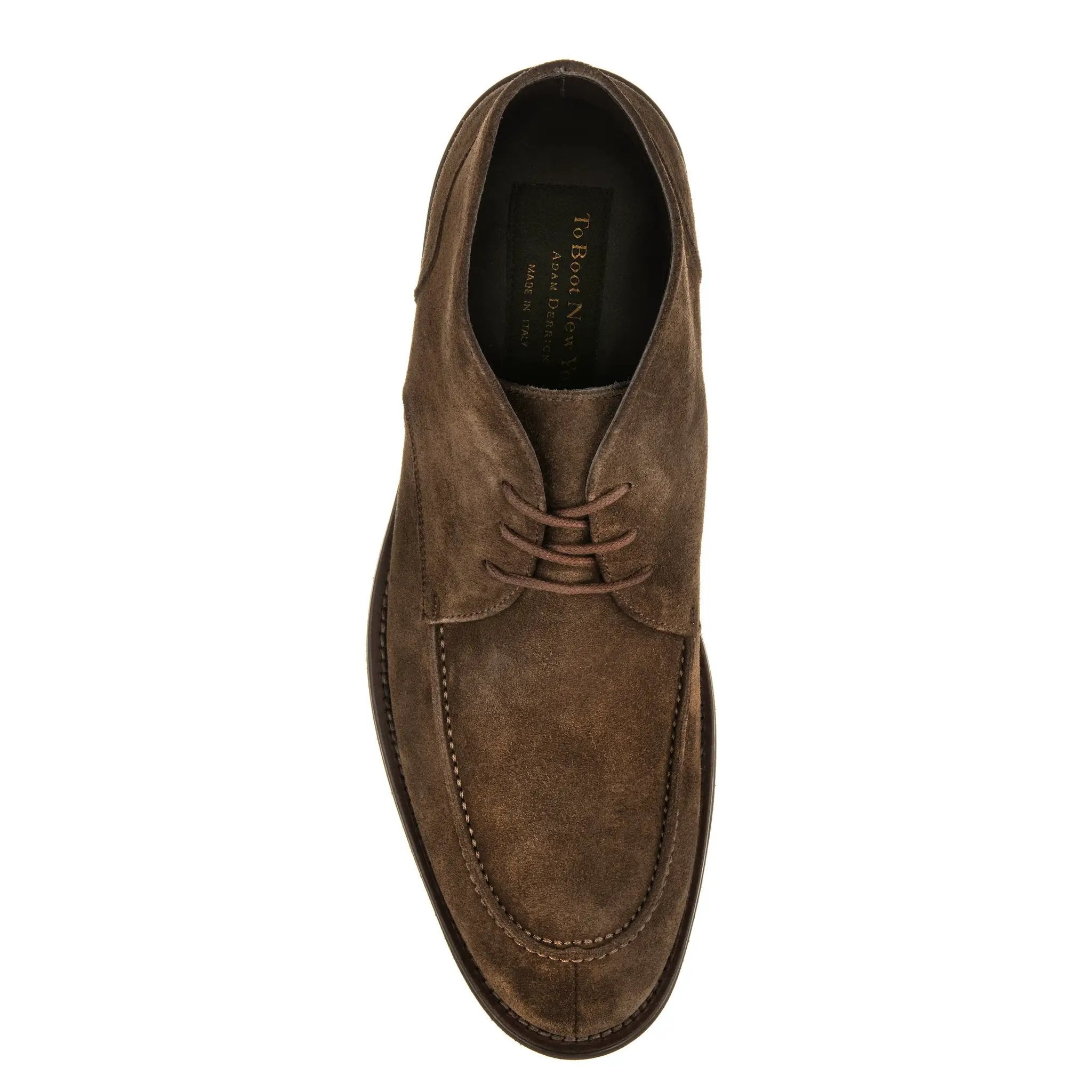 Parker Mid Brown Suede Lace Chukka Boot by To Boot New York