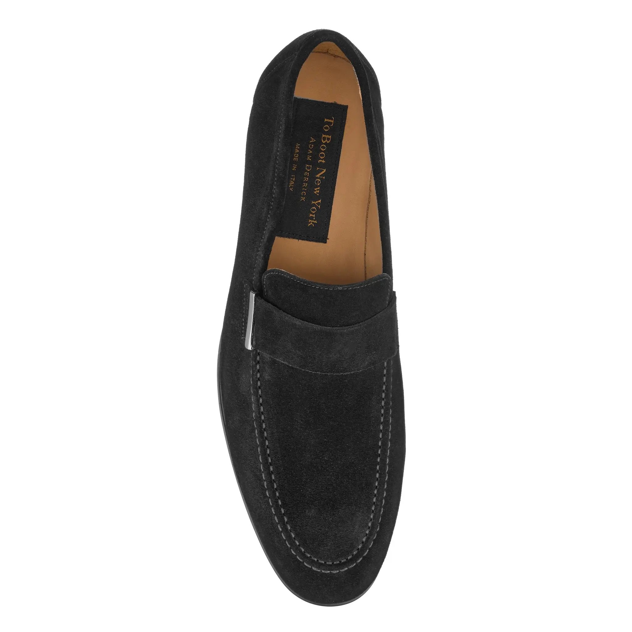 Blanton Black Suede Slip-On by To Boot New York