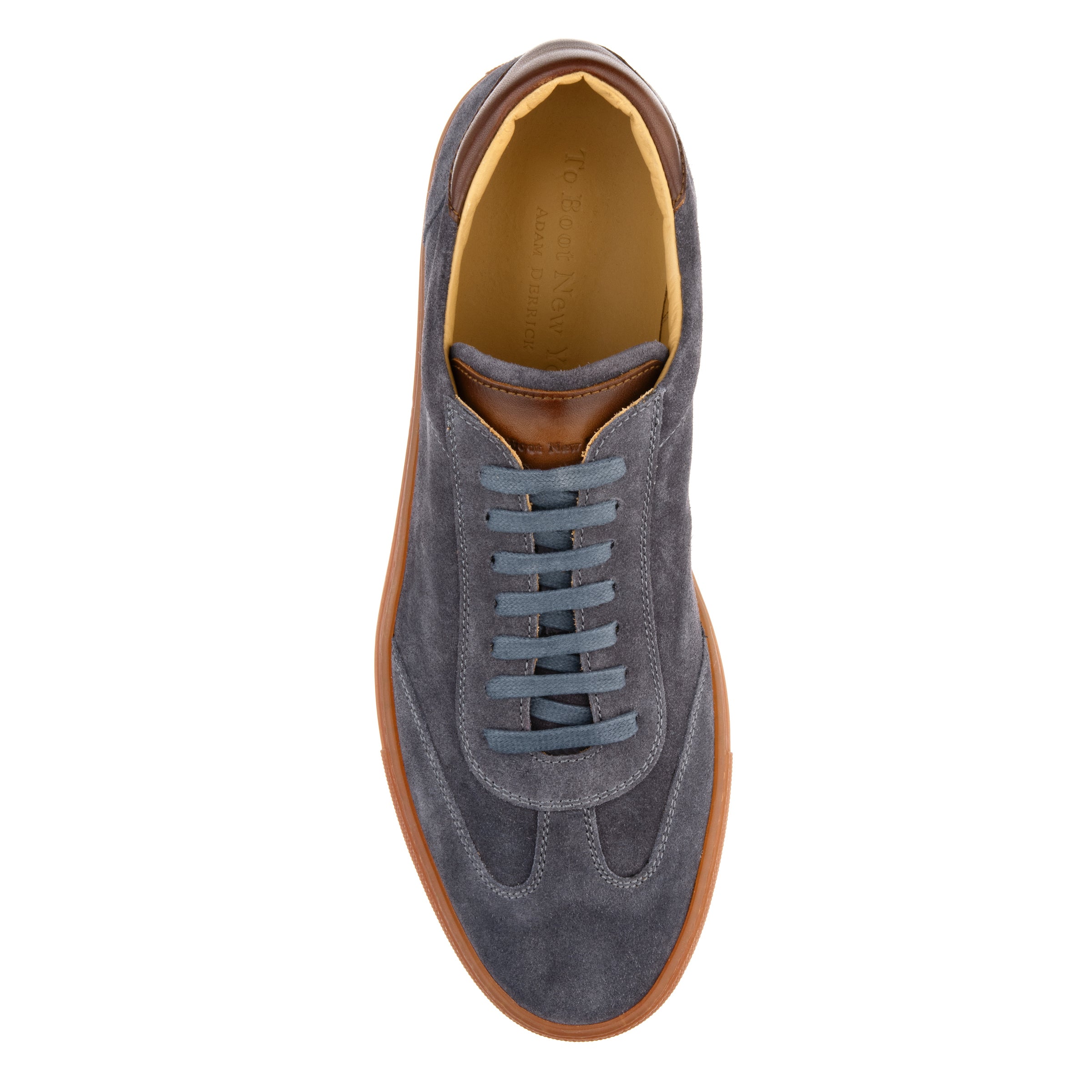 Brio Slate Blue Suede Sneaker