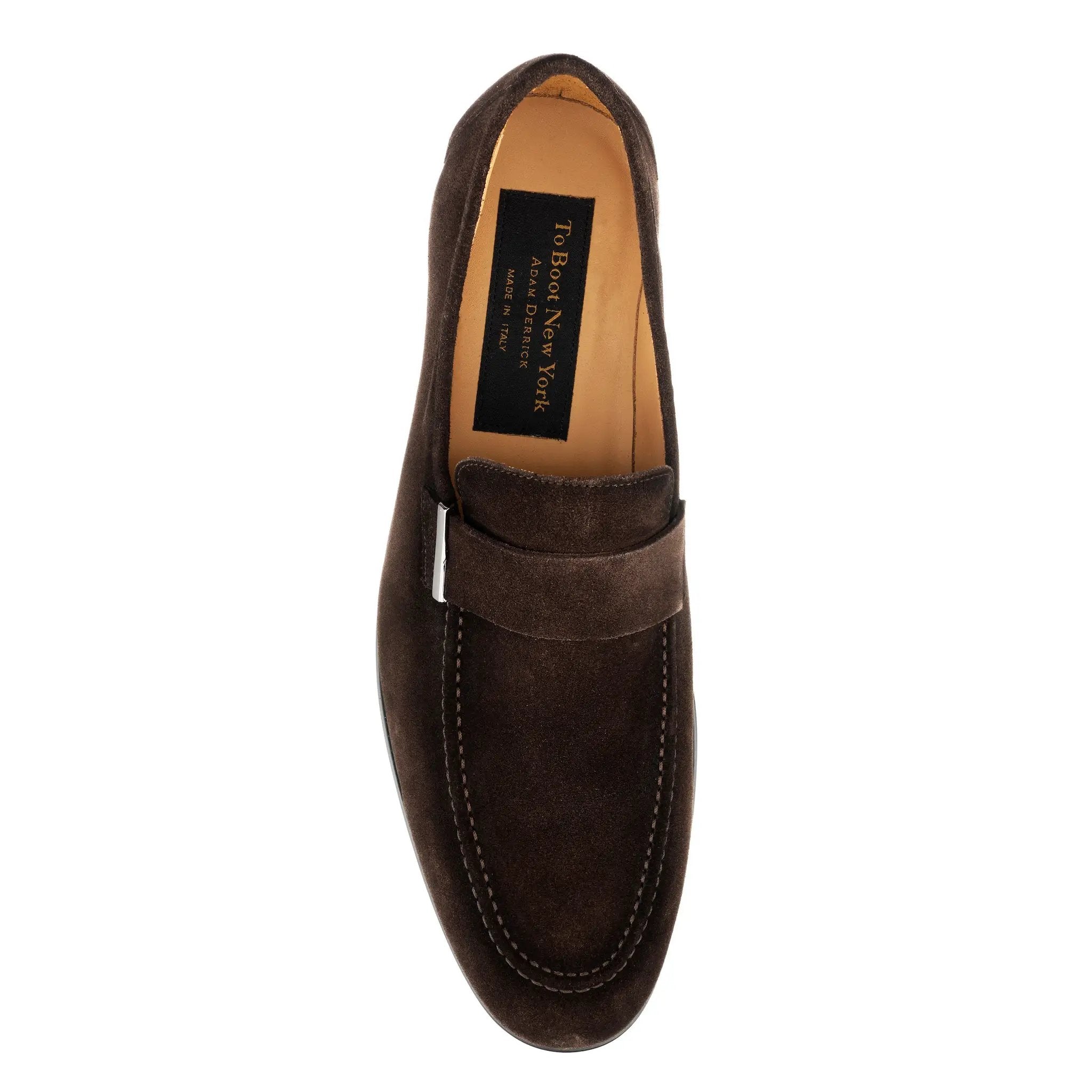 Blanton Brown Aero Suede Slip-On by To Boot New York
