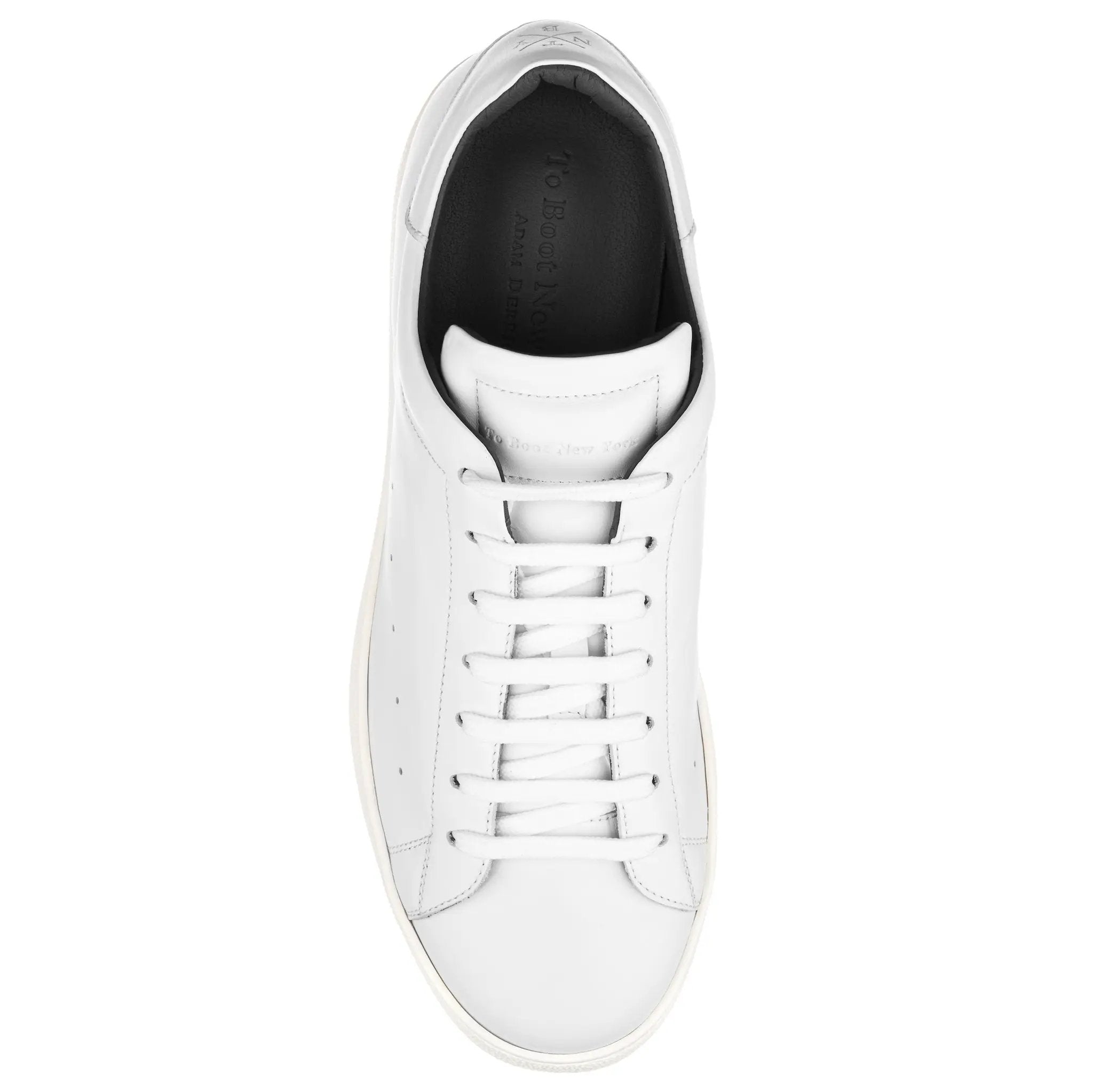 Ripley White Calf Modern Minimalist Sneaker by To Boot New York