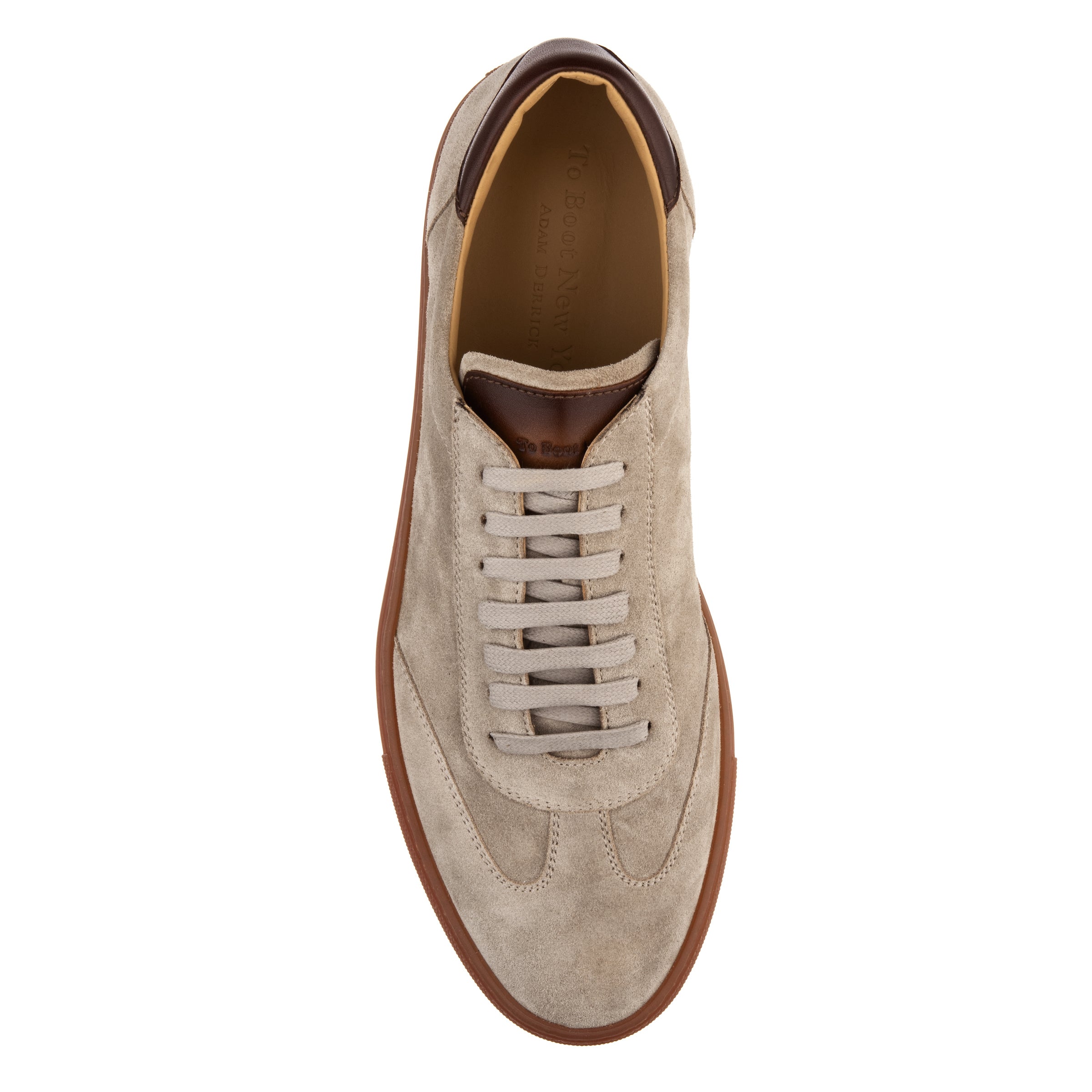 Brio Taupe Suede Sneaker