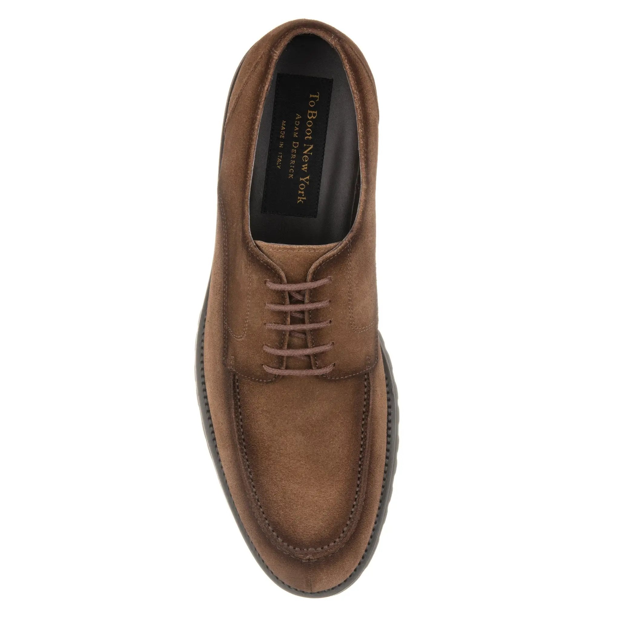 Dario Mid Brown Aero Suede Derby by To Boot New York