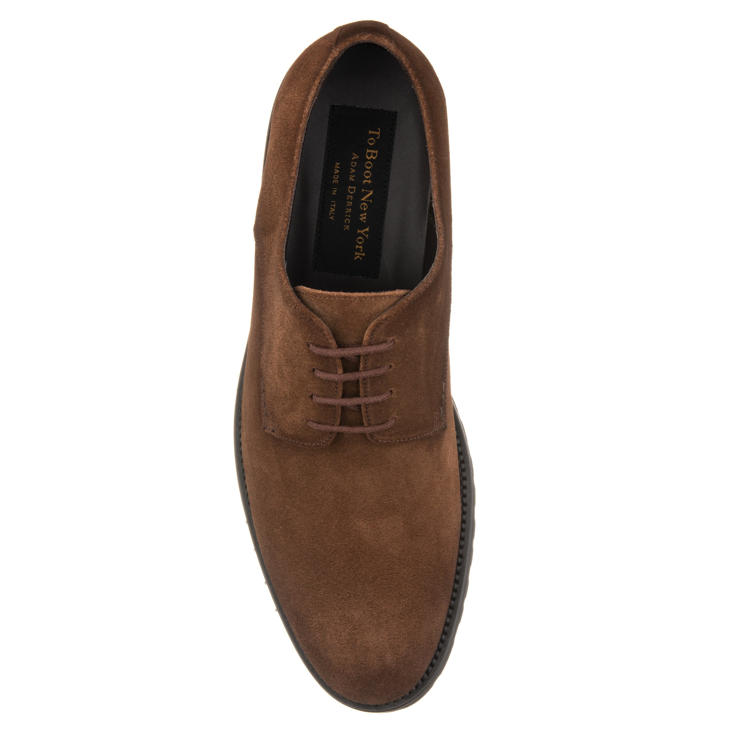 Parkrose Brown Suede Derby Oxford