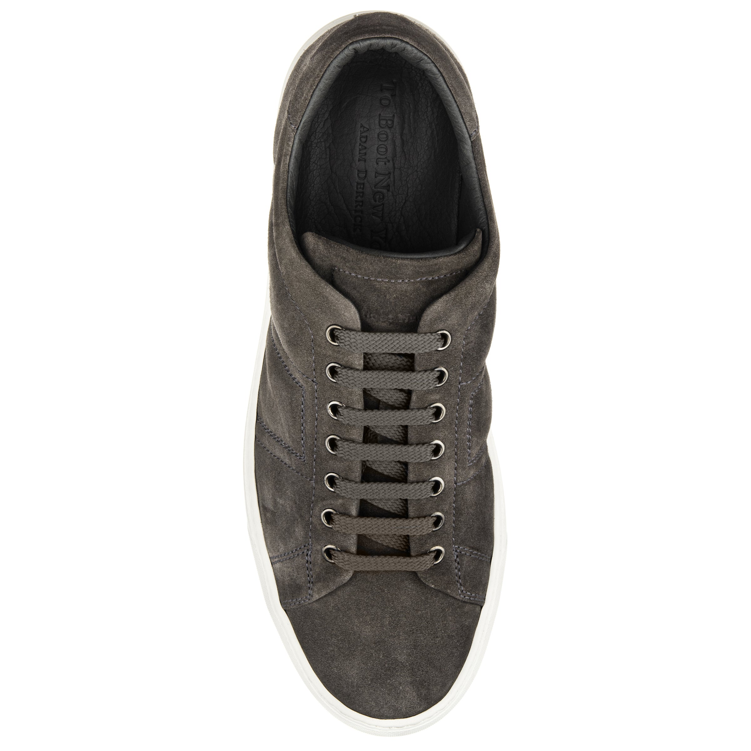 Quintin Grey Suede Sneaker