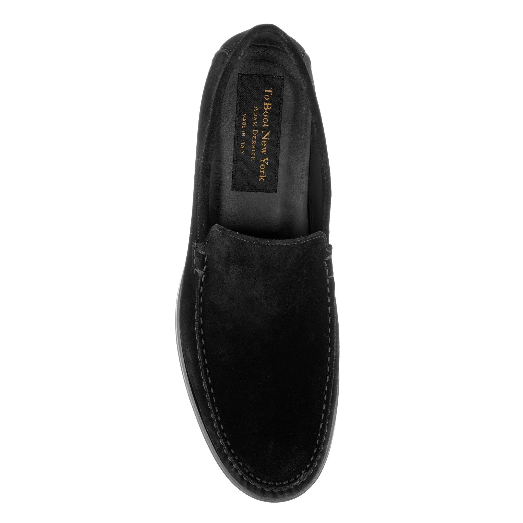 Berwick Black Suede Loafer by To Boot New York