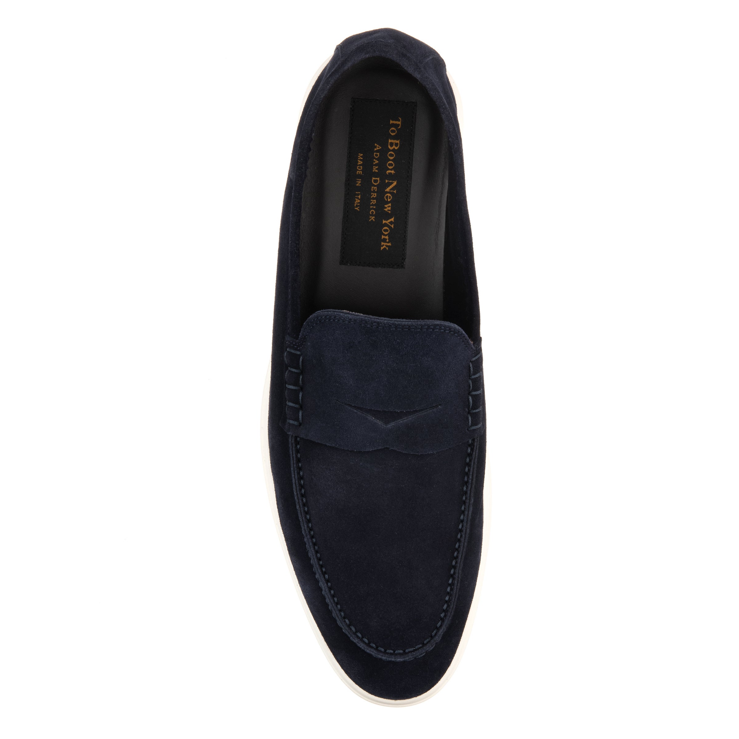 Browne Blue Suede Penny Slip On