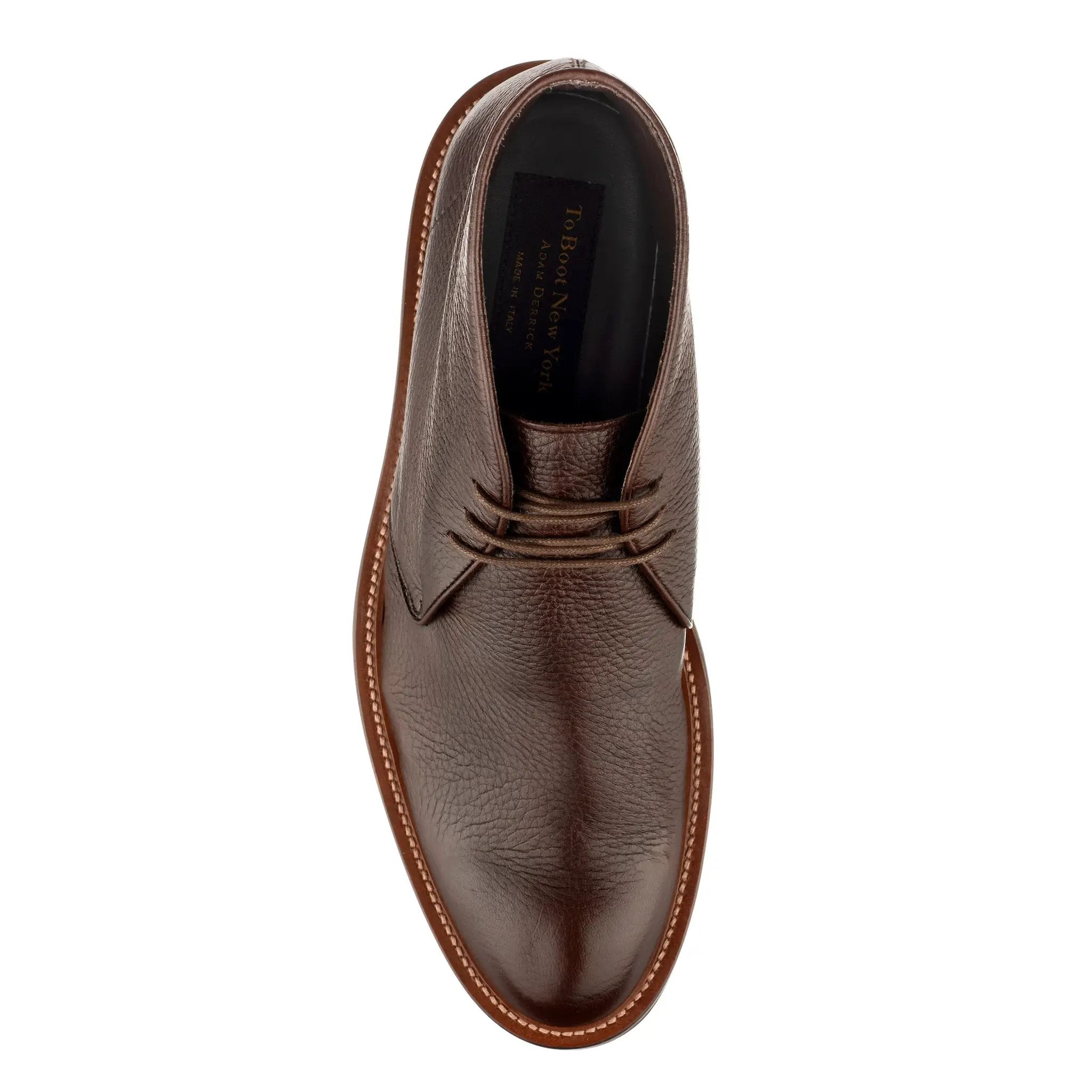 Vista Brown Deerskin Chukka Boot by To Boot New York