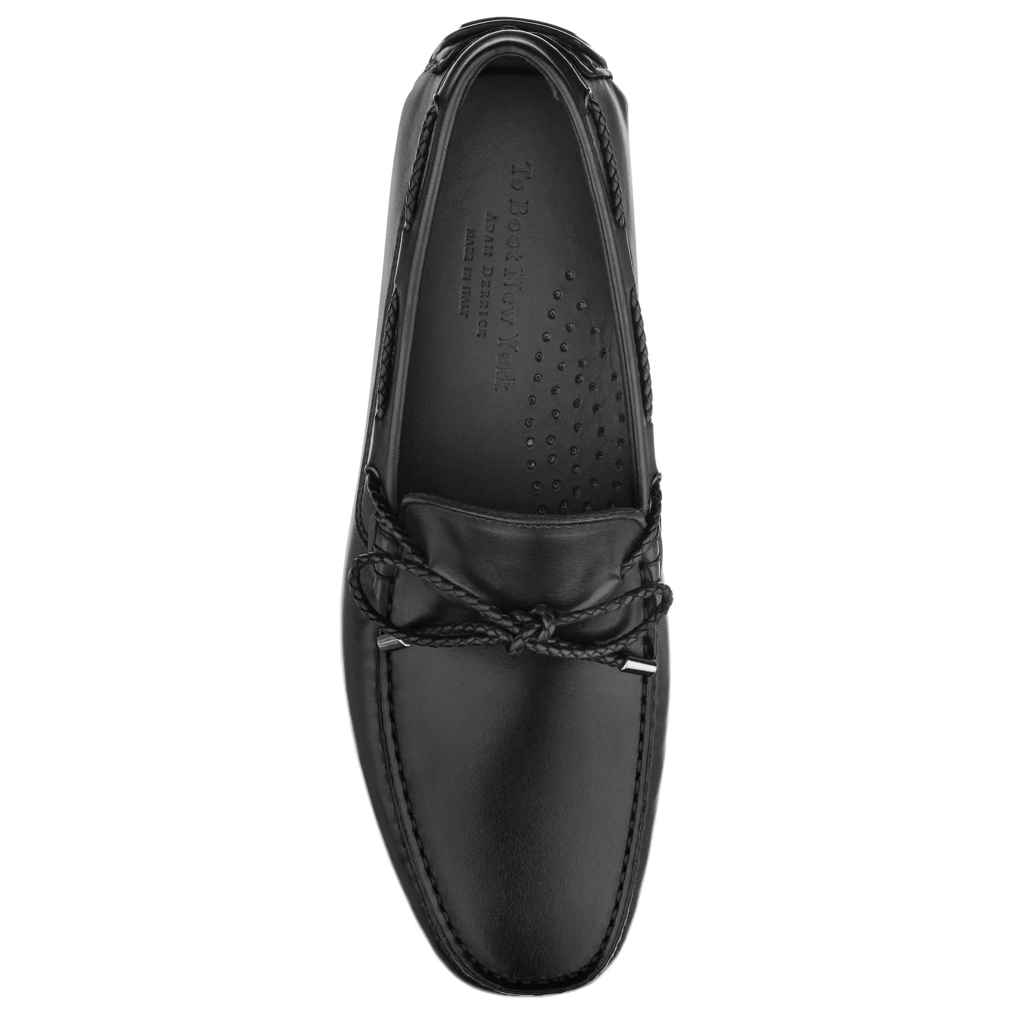 Lucio Black Calf Driving Shoe by To Boot New York
